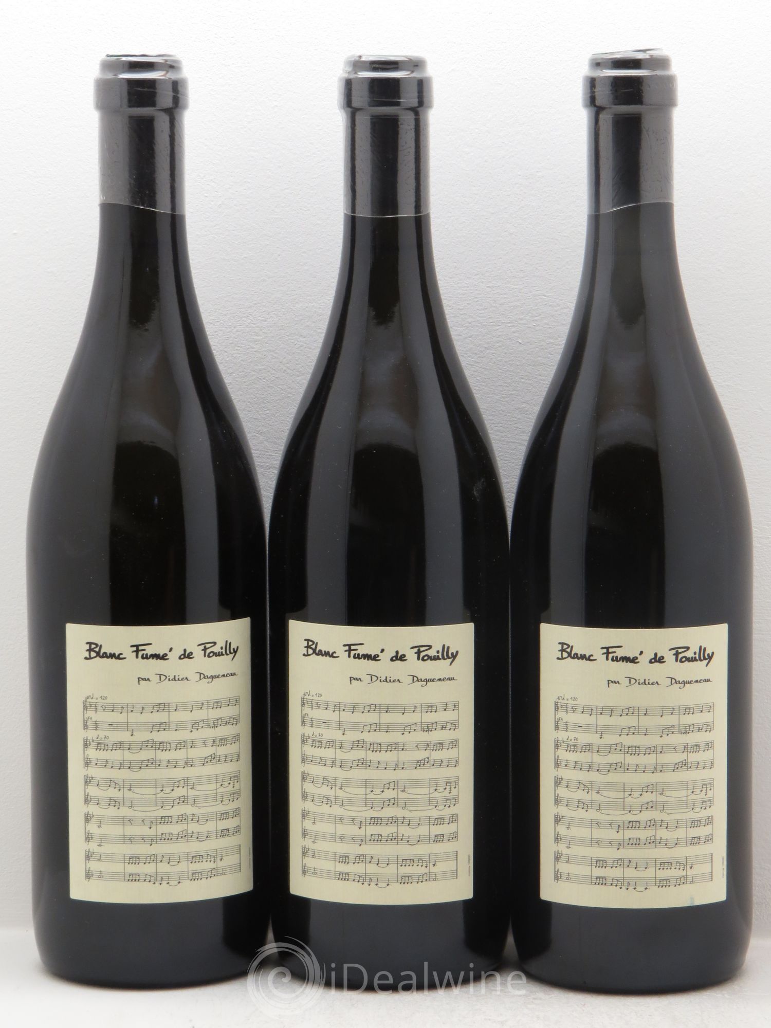 Pouilly-Fumé Blanc Fumé de Pouilly Dagueneau (Domaine Didier - Louis-Benjamin) 2007 - Lot de 3 bouteilles - 0