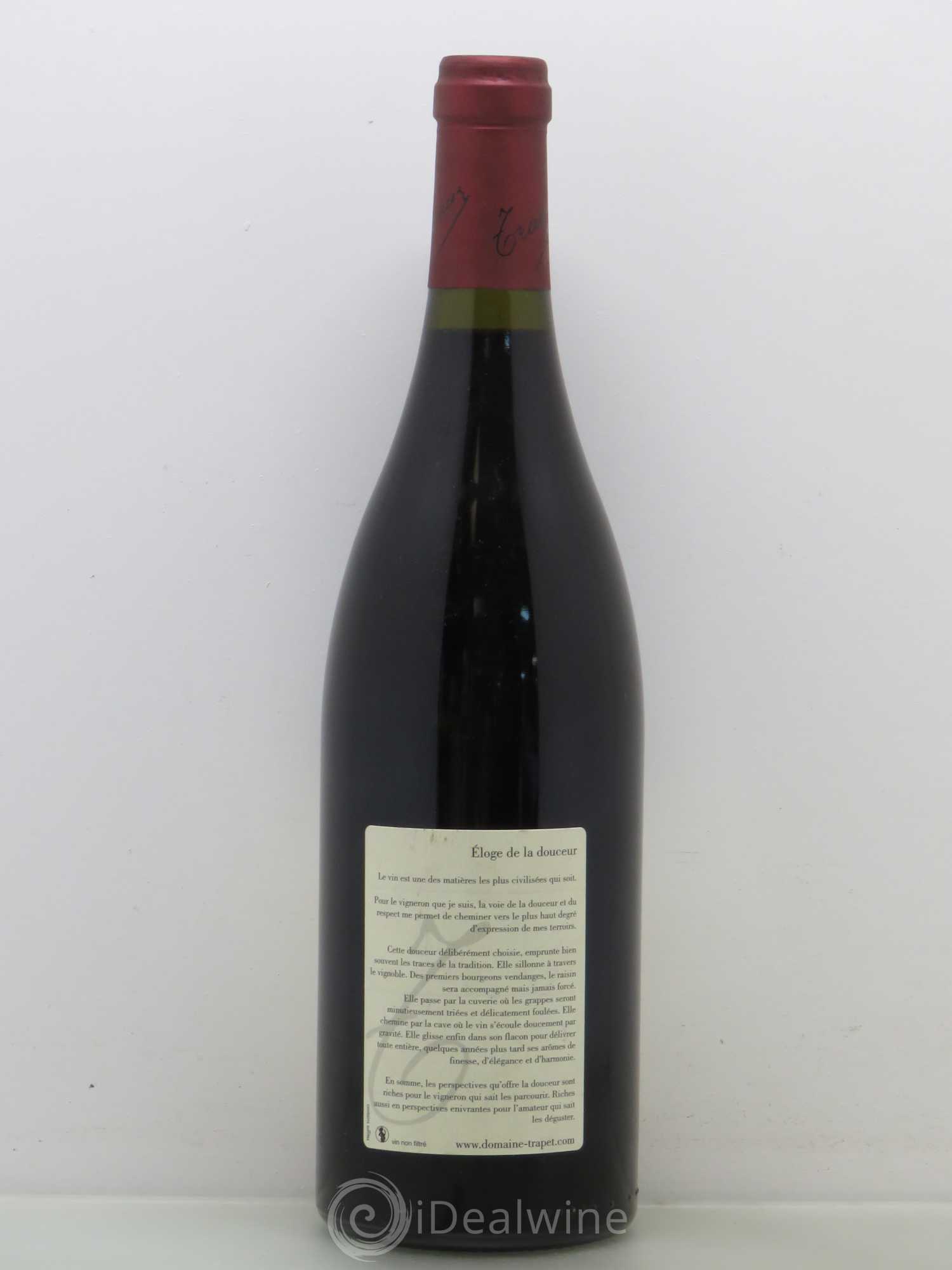 Chambertin Grand Cru Domaine Trapet 2001 - Lot de 1 bouteille - 1