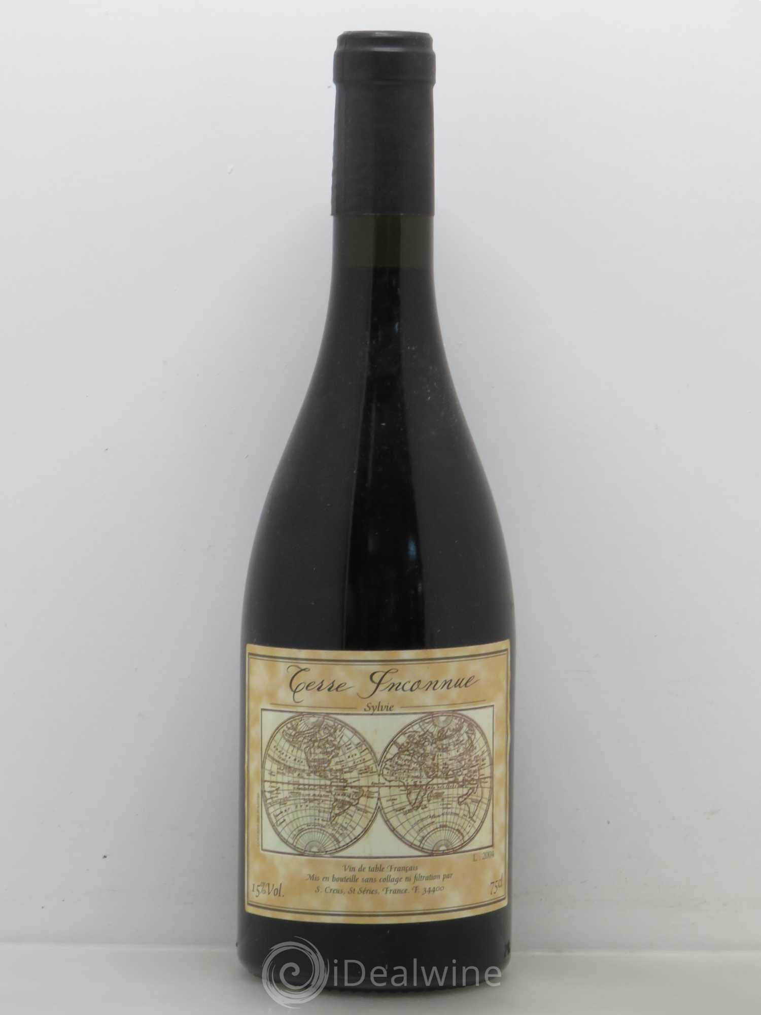 Vin de Table de France Cuvée Sylvie Terre Inconnue 2004 - Lot de 1 bouteille - 0
