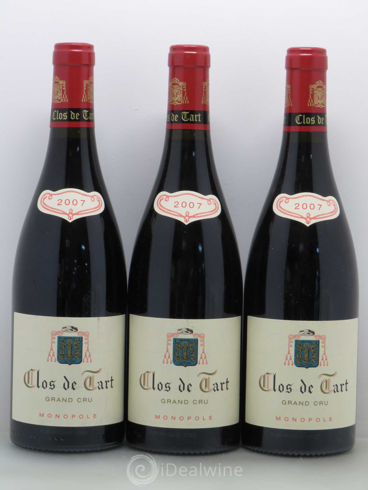 Clos de Tart Grand Cru Clos de Tart 2007 - Lot de 3 bouteilles - 0