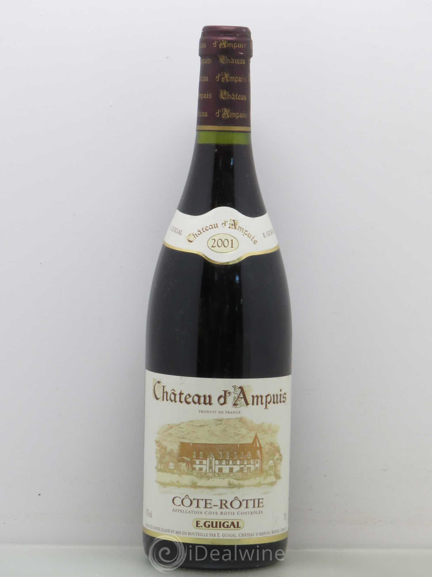 Côte-Rôtie Château d'Ampuis Guigal 2001 - Lot de 1 bouteille - 0