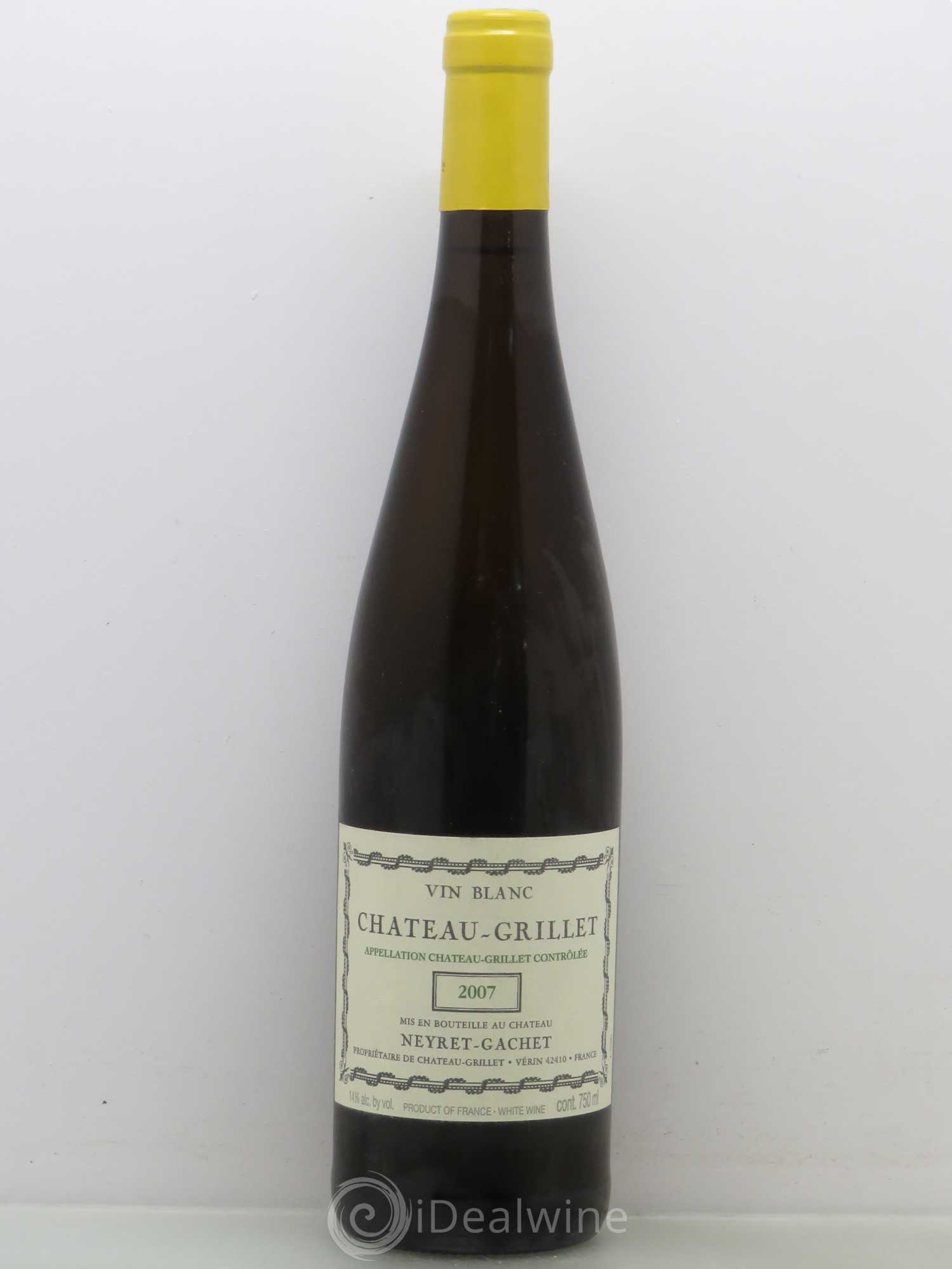 Château Grillet Château-Grillet 2007 - Lot de 1 bouteille - 0