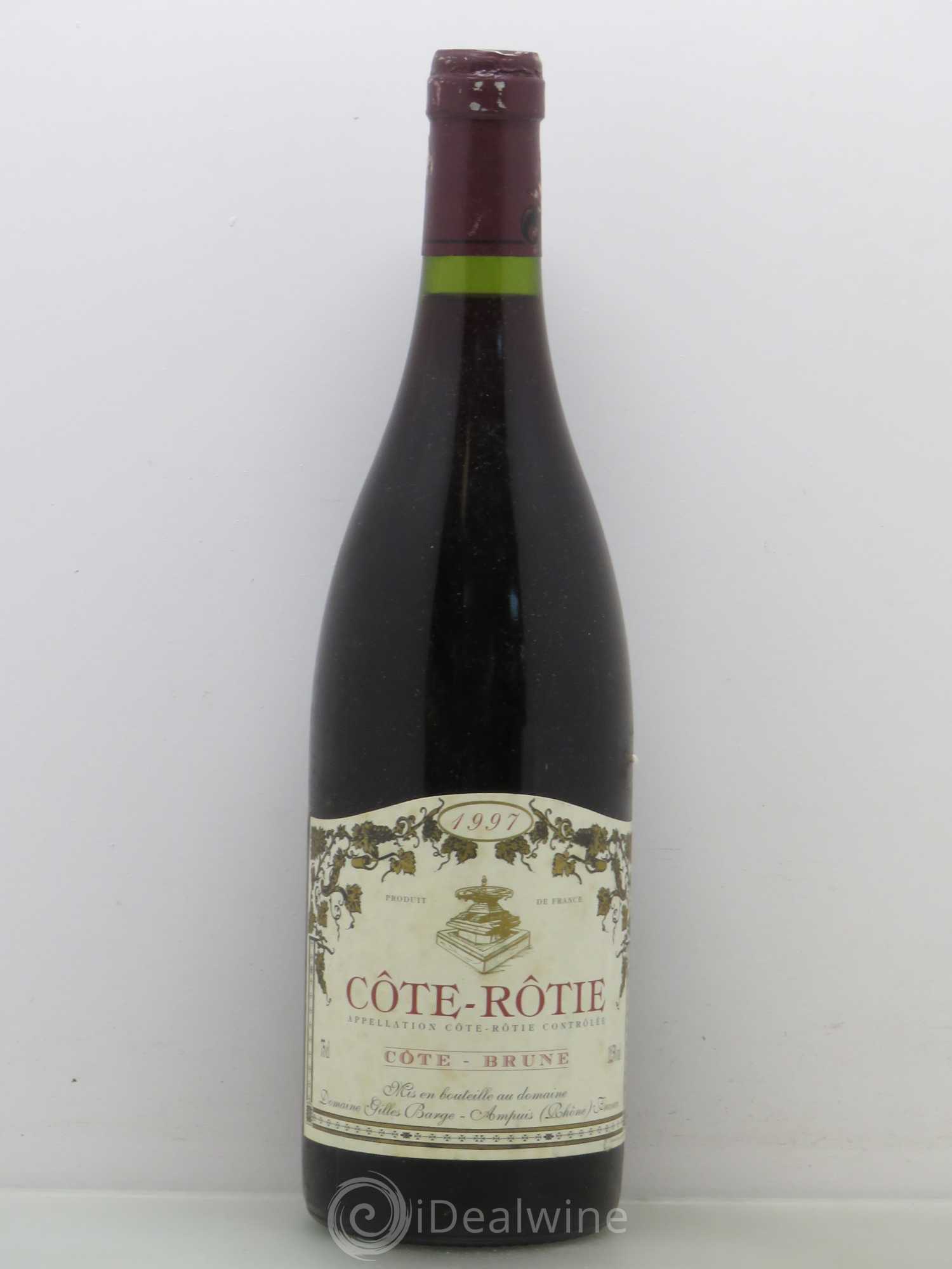 Côte-Rôtie Domaine Barge Brune 1997 - Lot de 1 bouteille - 0