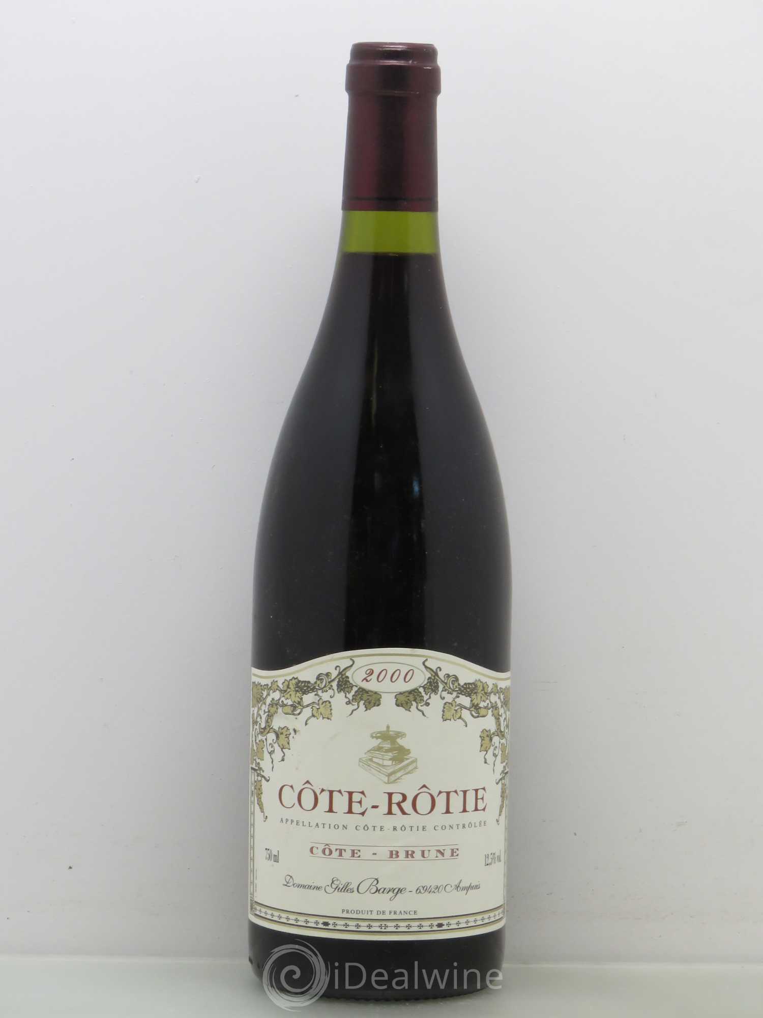 Côte-Rôtie Domaine Barge Brune 2000 - Posten von 1 Flasche - 0