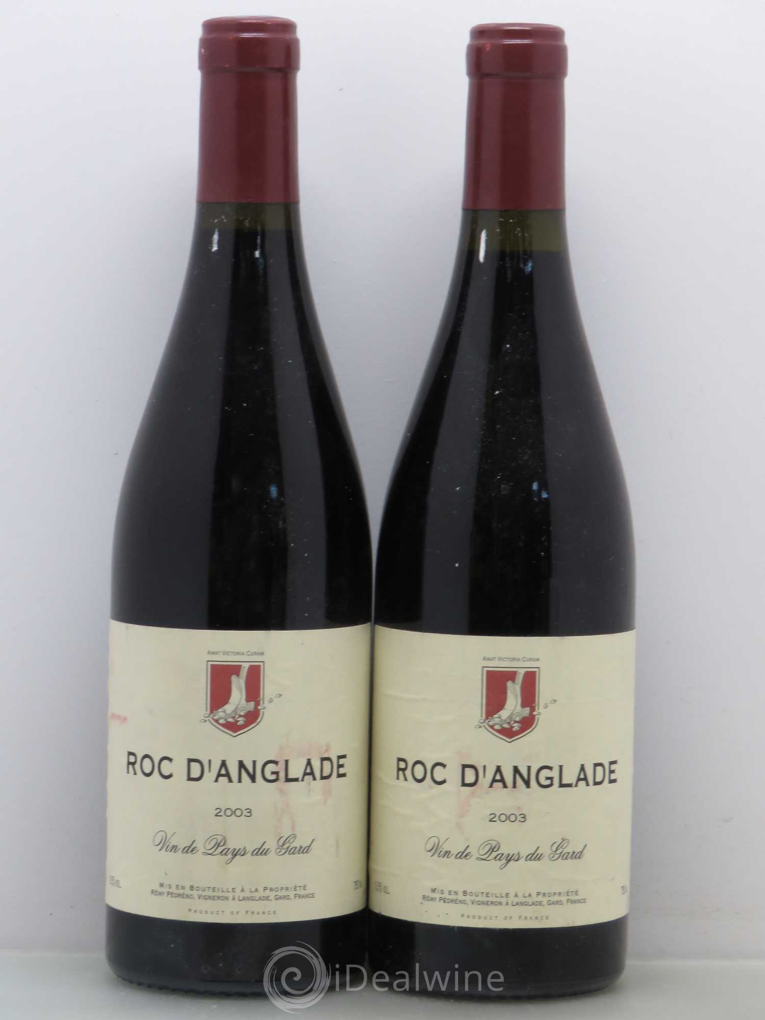 Gard Roc d'Anglade Rémy Pédréno 2003 - Lotto di 2 bottiglie - 0