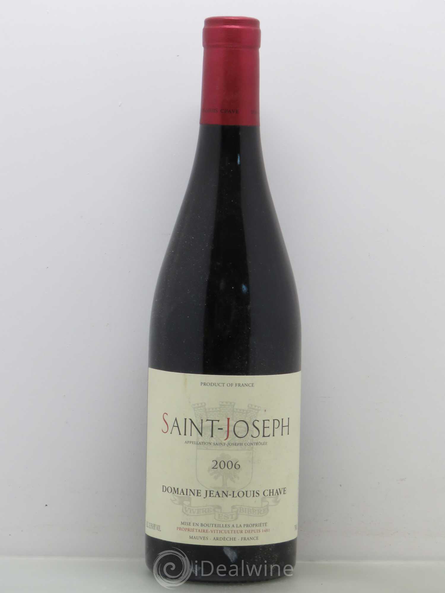 Saint-Joseph Jean-Louis Chave 2006 - Lot de 1 bouteille - 0