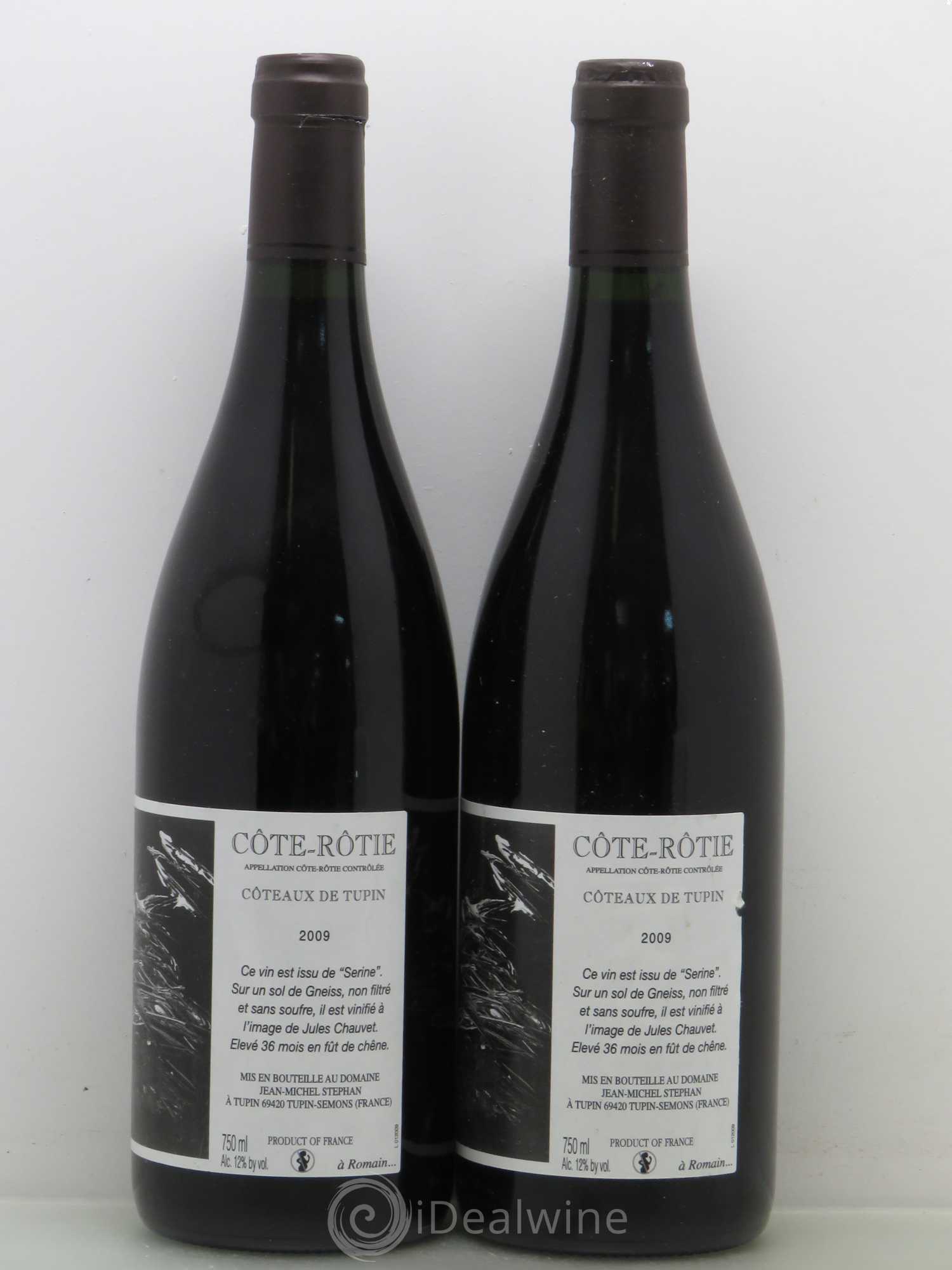 Côte-Rôtie Coteaux de Tupin Jean-Michel Stephan 2009 - Lot de 2 bouteilles - 0