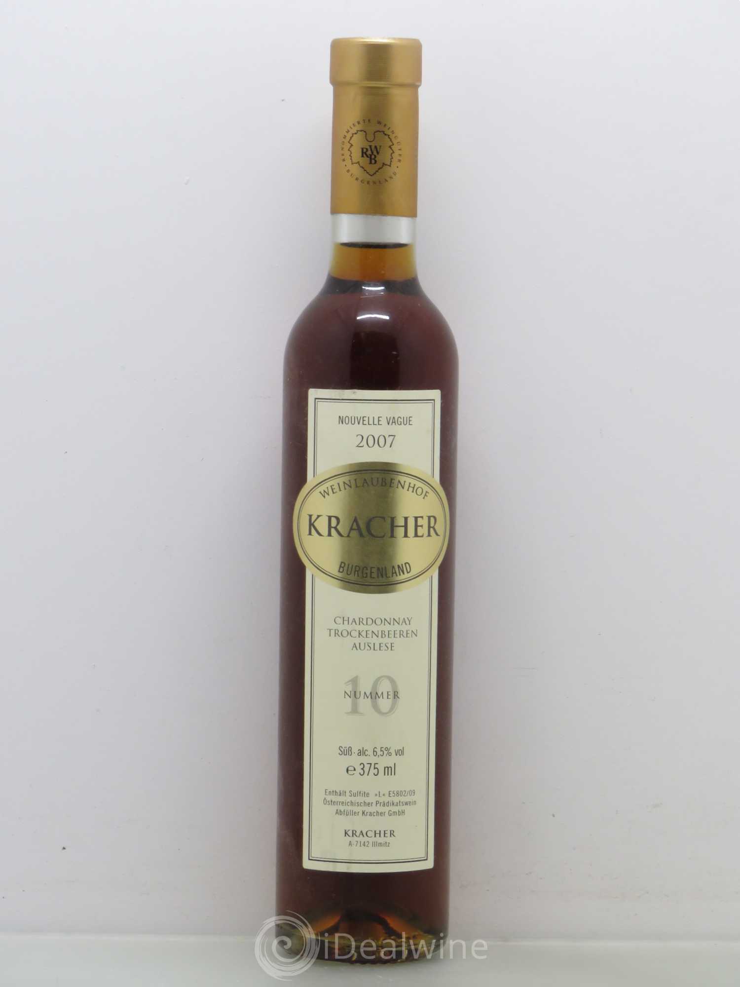 Autriche Alois Kracher TBA N°10 2007 - Posten von 1 Demi-Flasche - 0