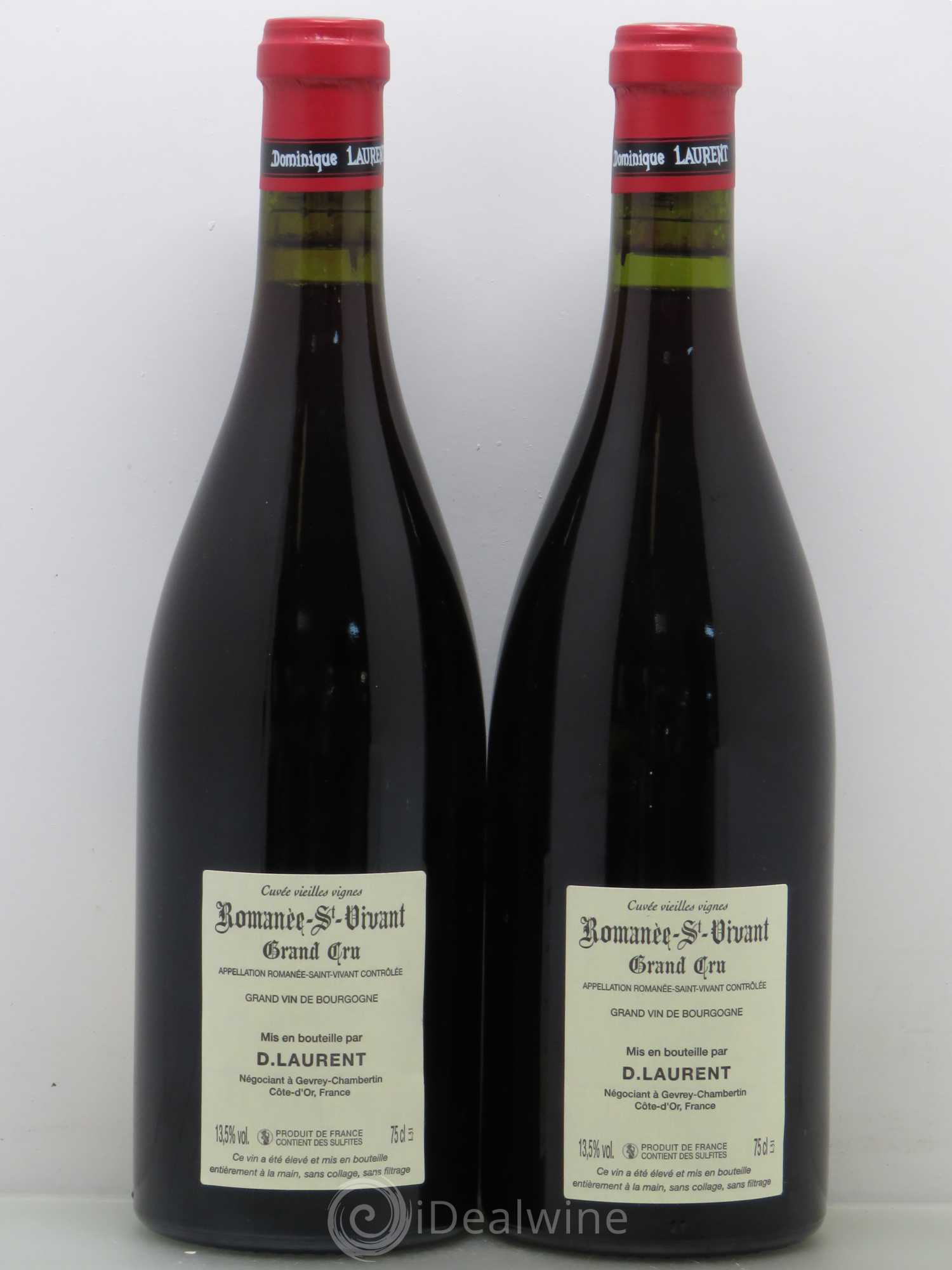 Romanée-Saint-Vivant Grand Cru Dominique Laurent 2008 - Lotto di 2 bottiglie - 1