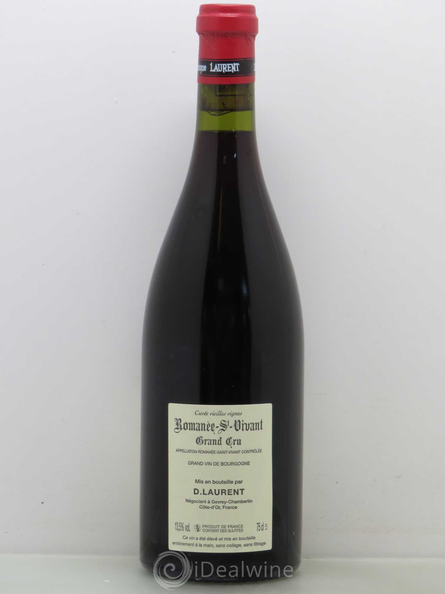 Romanée-Saint-Vivant Grand Cru Dominique Laurent Vieilles Vignes 2008 - Lot de 1 bouteille - 1