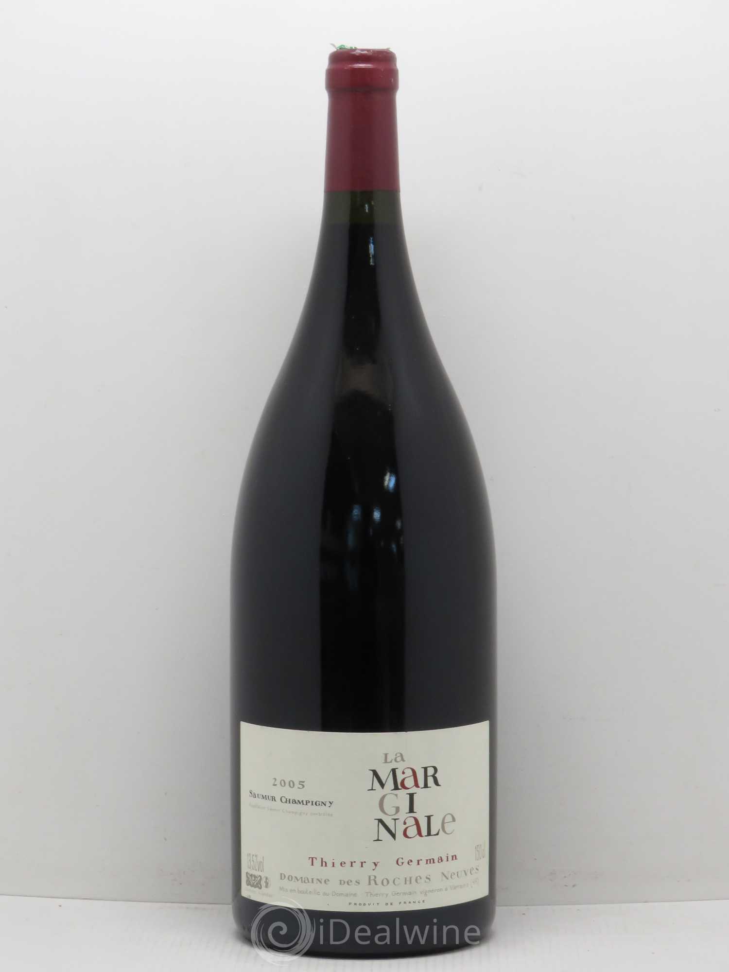 Saumur-Champigny La Marginale Domaine des Roches Neuves - Thierry Germain Thierry Germain 2005 - Posten von 1 Magnum - 0