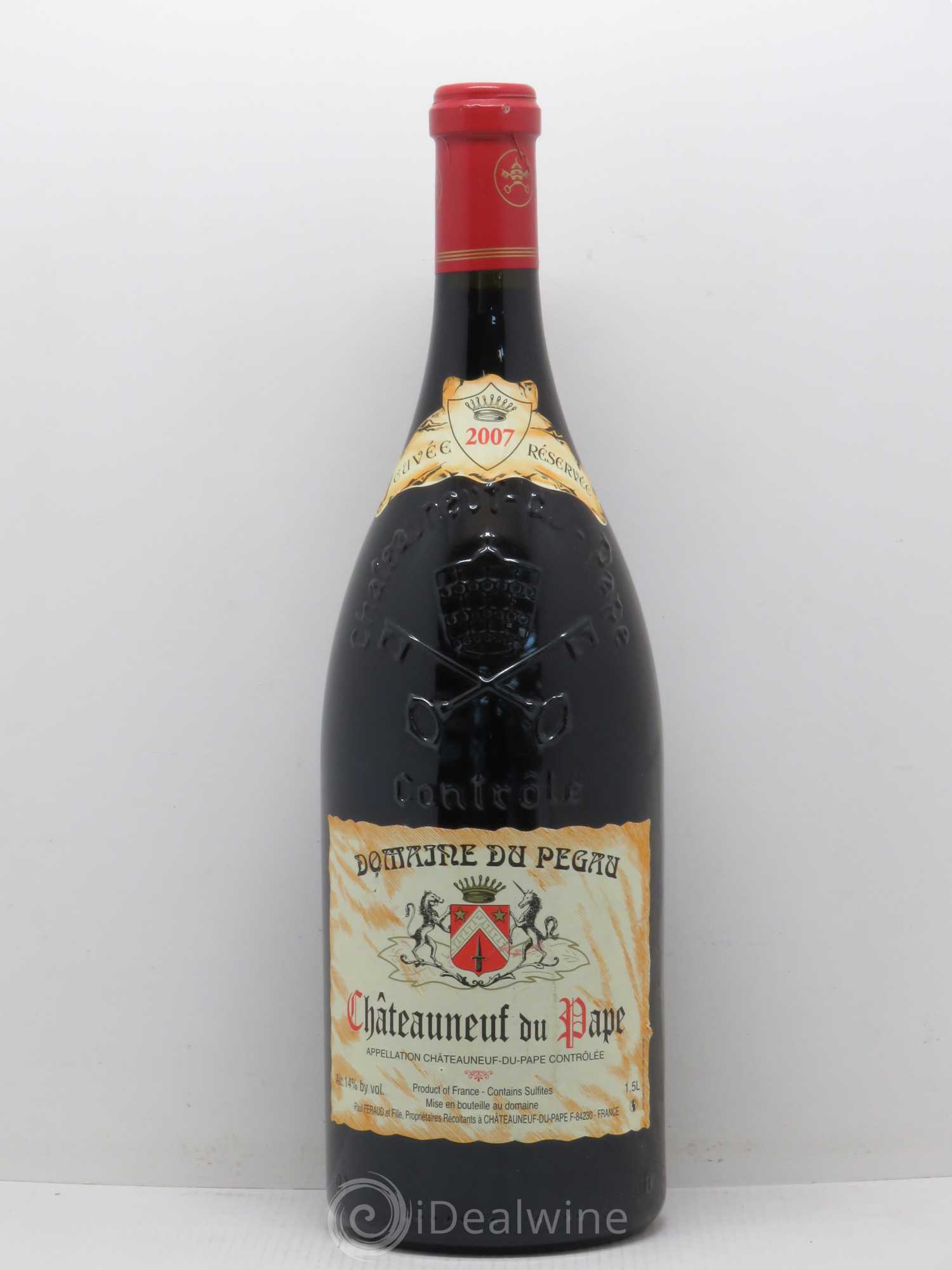 Châteauneuf-du-Pape Domaine du Pégau Cuvée Réservée Paul et Laurence Féraud 2007 - Lot de 1 magnum - 0
