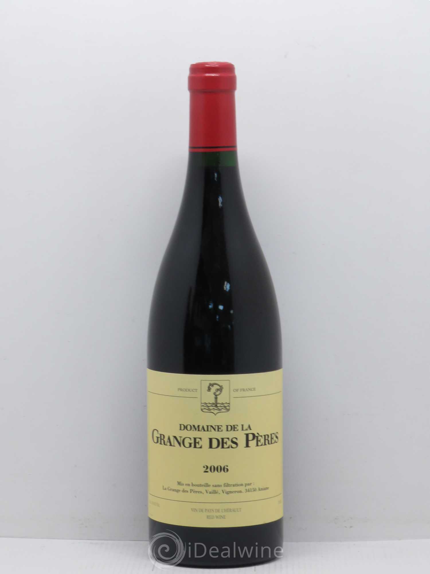 Pays d'Hérault Grange des Pères Laurent Vaillé 2006 - Lot de 1 bouteille - 0