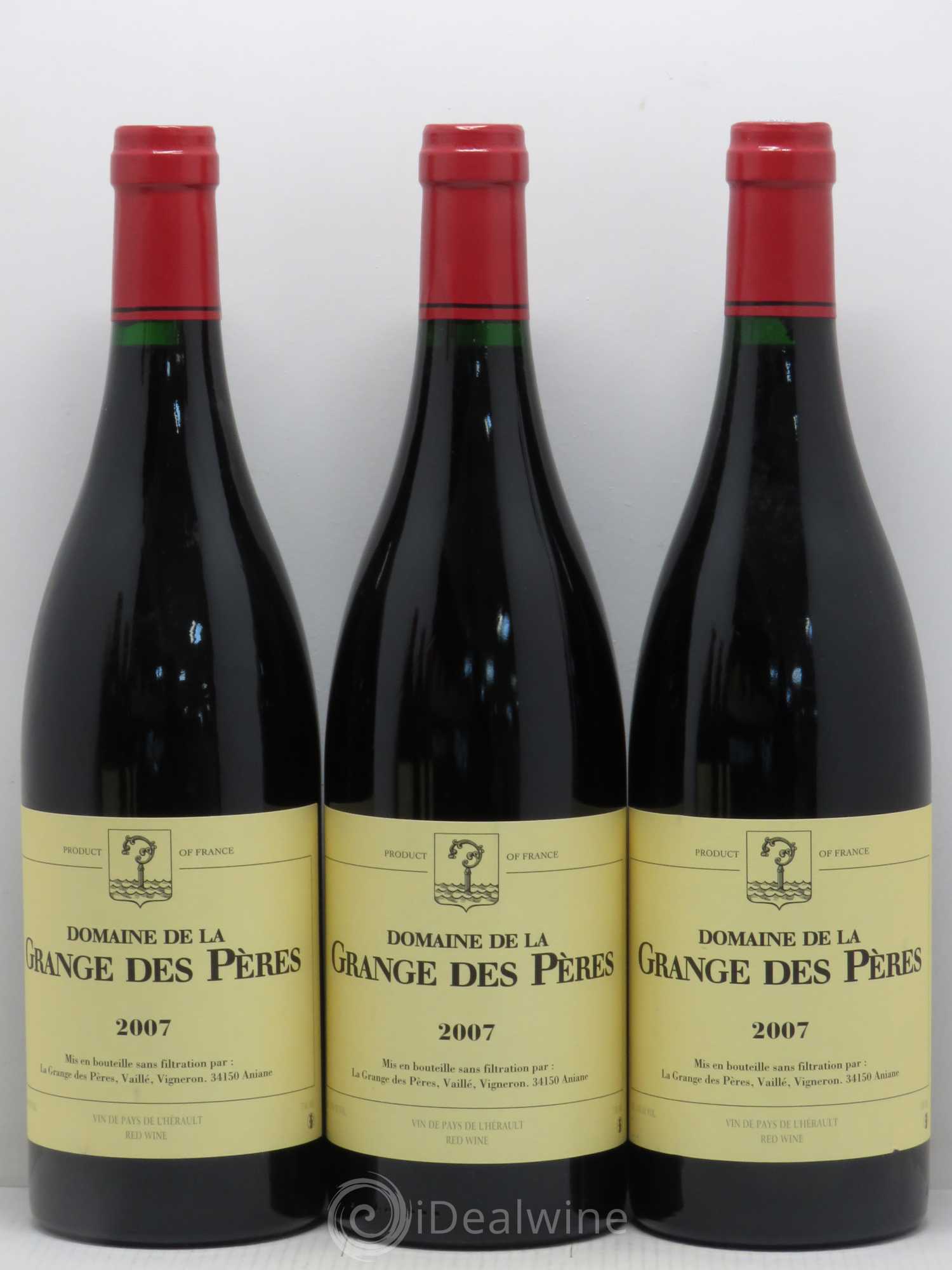 Pays d'Hérault Grange des Pères Laurent Vaillé 2007 - Lot de 6 bouteilles - 2
