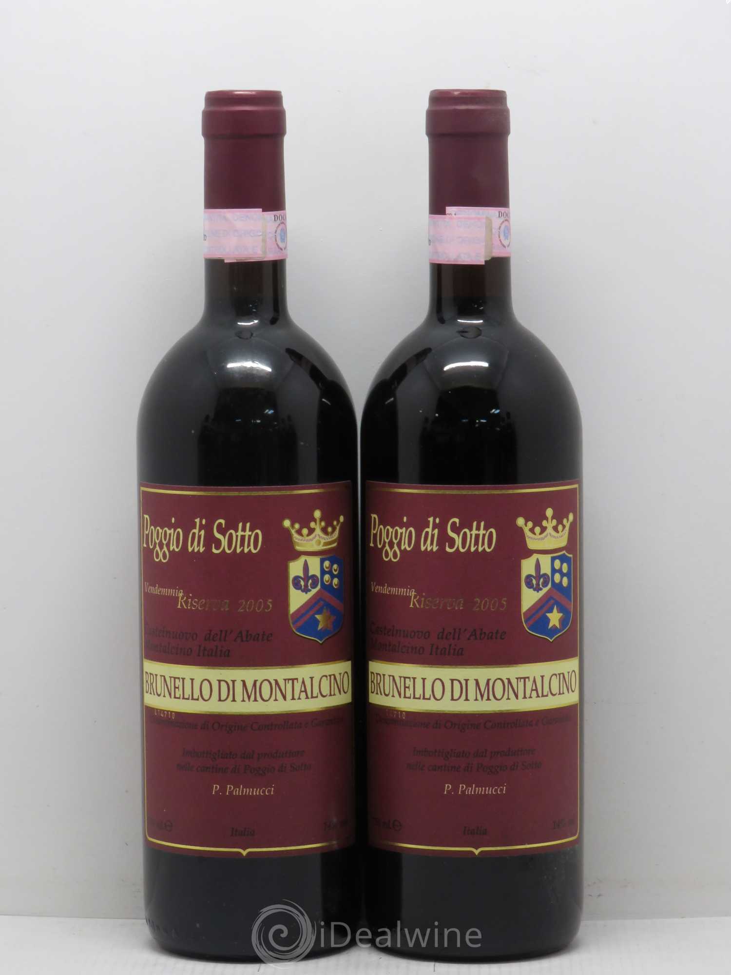 Brunello di Montalcino Riserva Poggio di Sotto 2005 - Lot de 2 bouteilles - 0