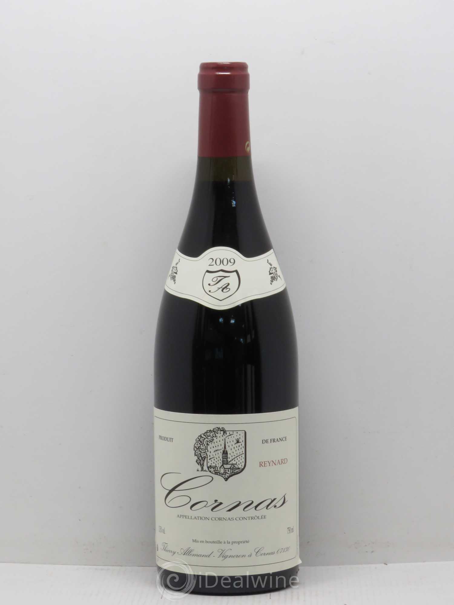 Cornas Reynard Thierry Allemand 2009 - Lot de 1 bouteille - 0