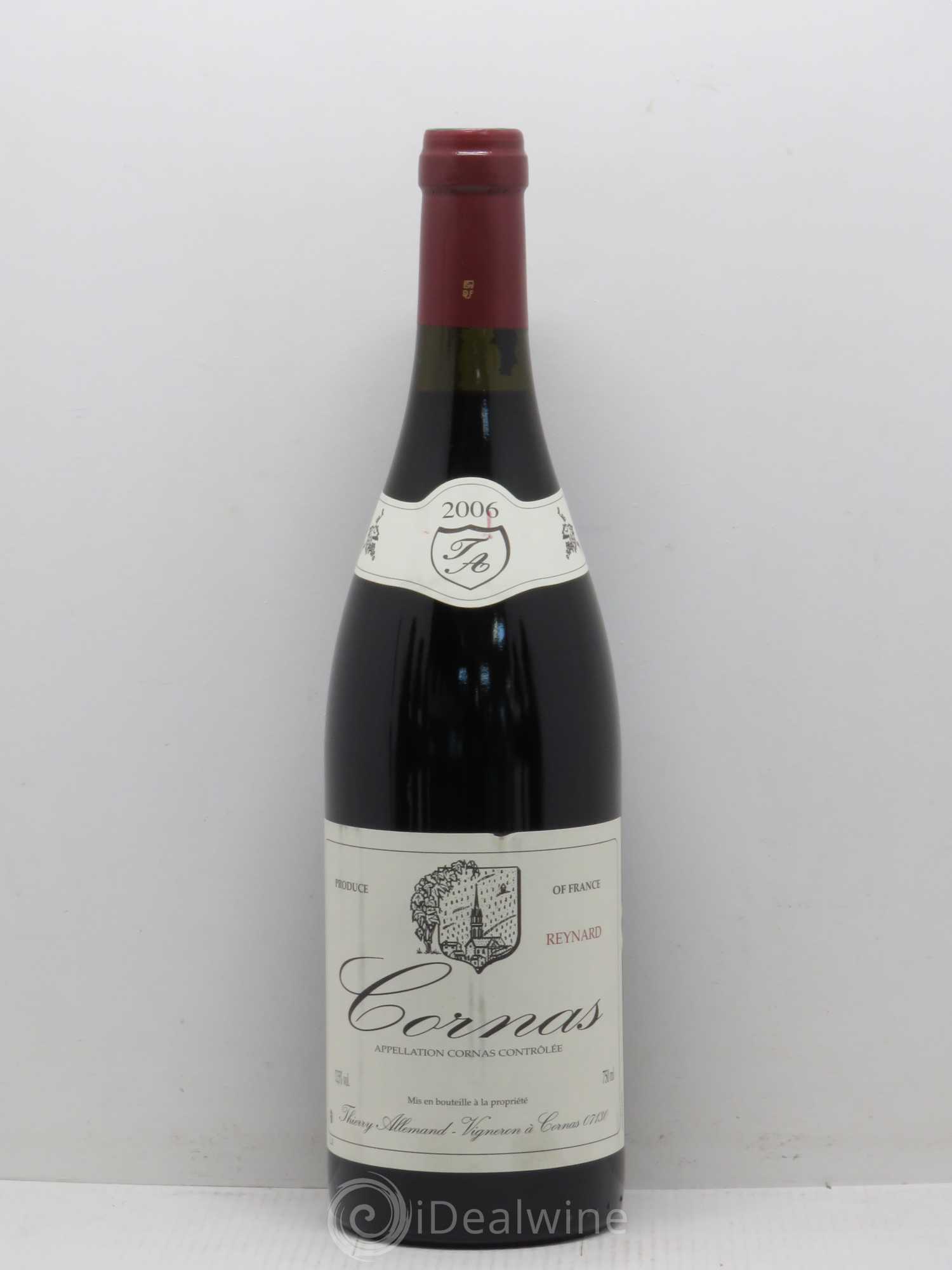Cornas Reynard Thierry Allemand 2006 - Lot de 1 bouteille - 0