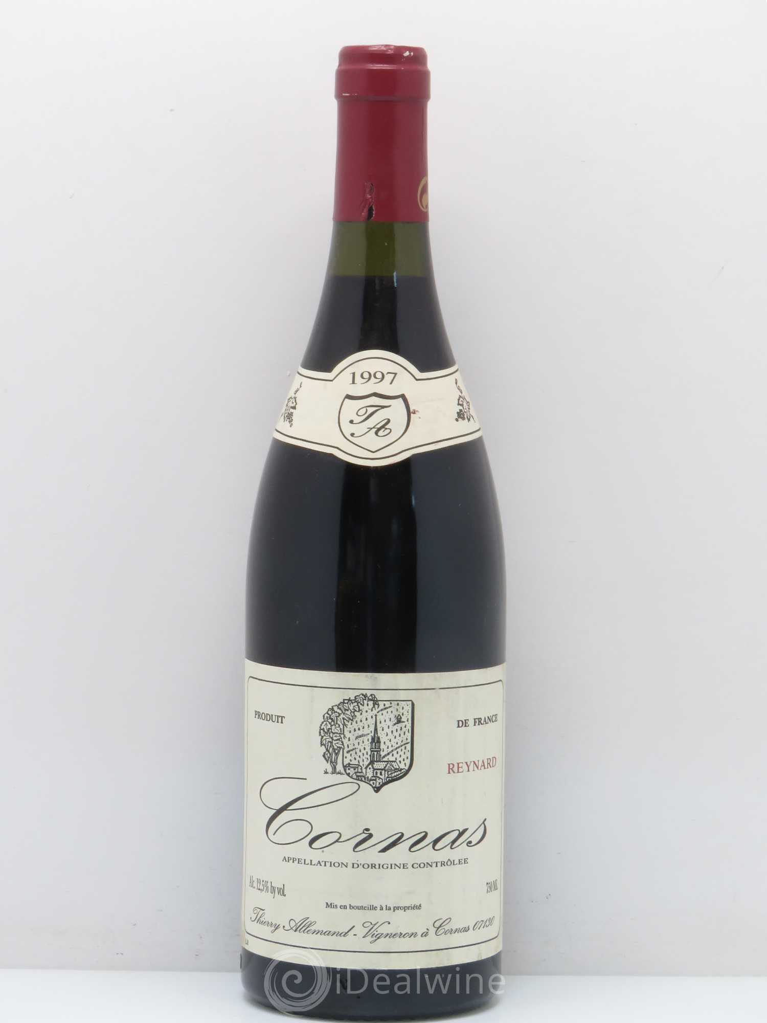 Cornas Reynard Thierry Allemand 1997 - Lot de 1 bouteille - 0
