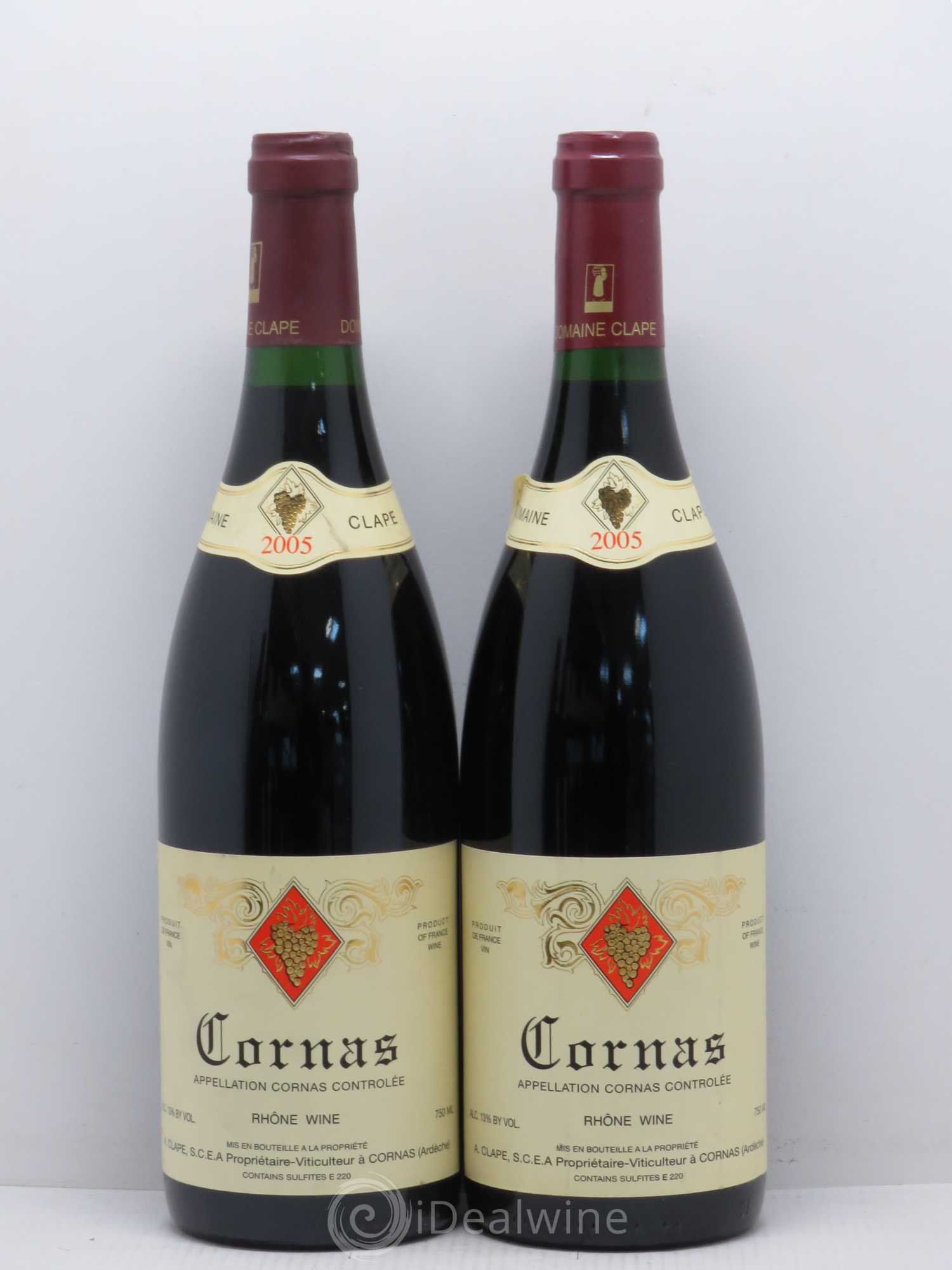 Cornas Auguste Clape 2005 - Lot de 2 bouteilles - 0