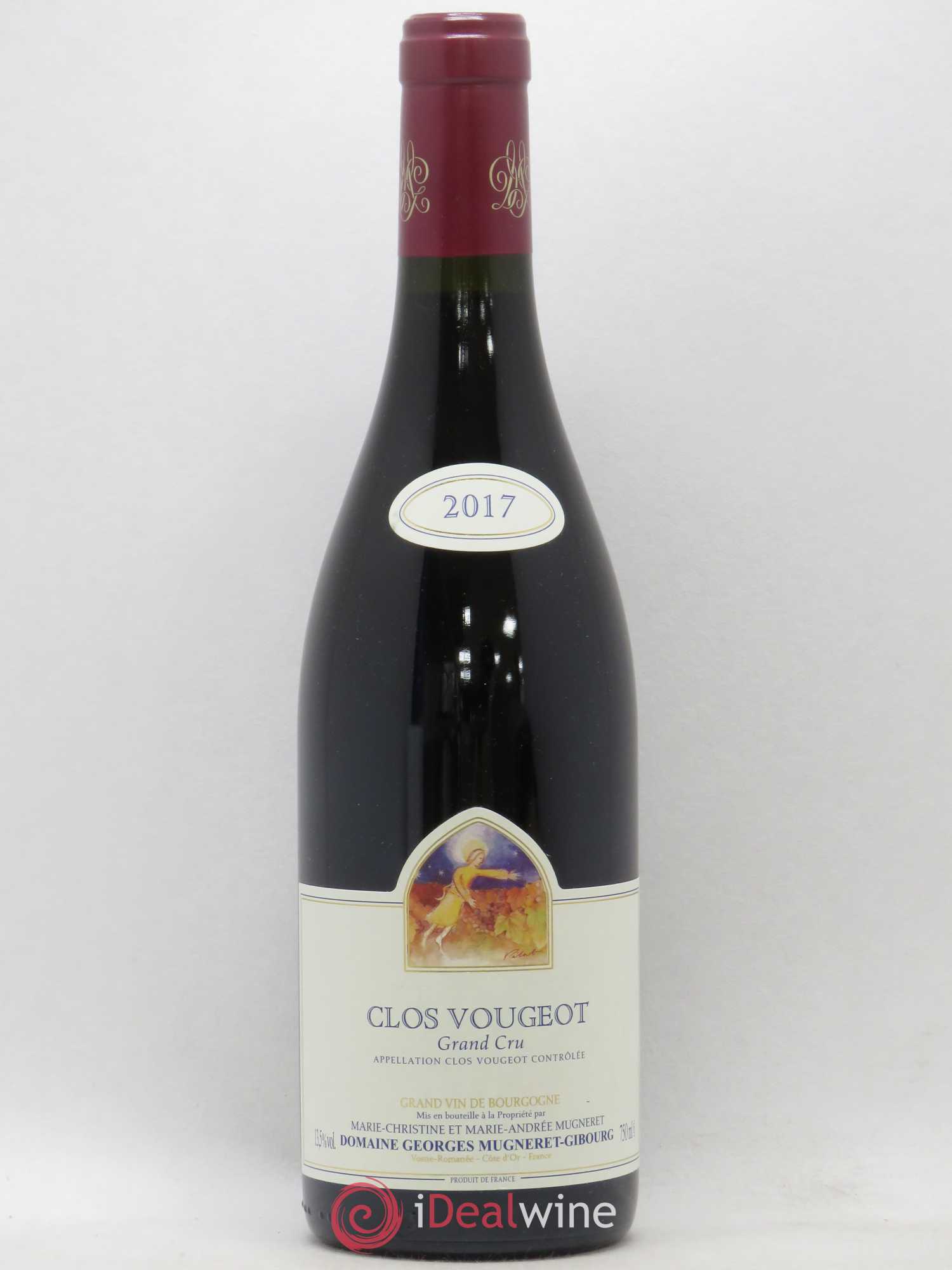 Clos de Vougeot Grand Cru Georges Mugneret-Gibourg (Domaine) 2017 - Lot de 1 bouteille - 0
