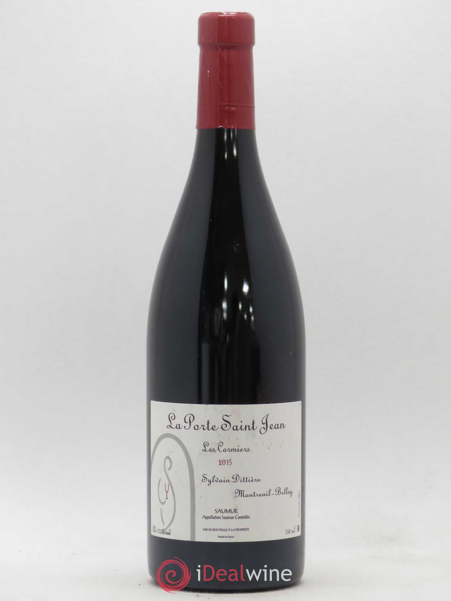 Saumur Les Cormiers La Porte Saint Jean 2015 - Lot de 1 bouteille - 0