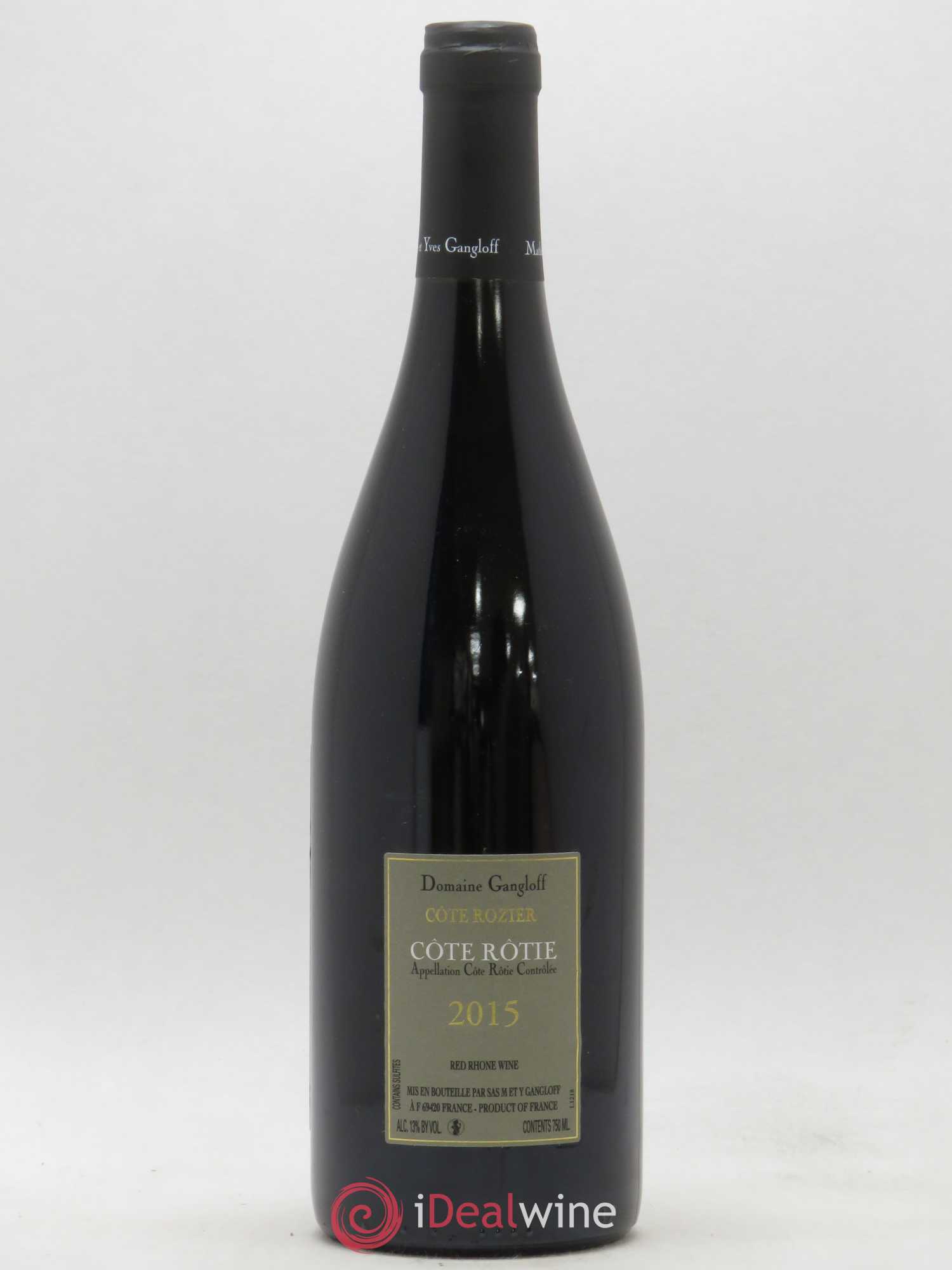 Côte-Rôtie Côte Rozier Gangloff (Domaine) 2015 - Lot de 1 bouteille - 1