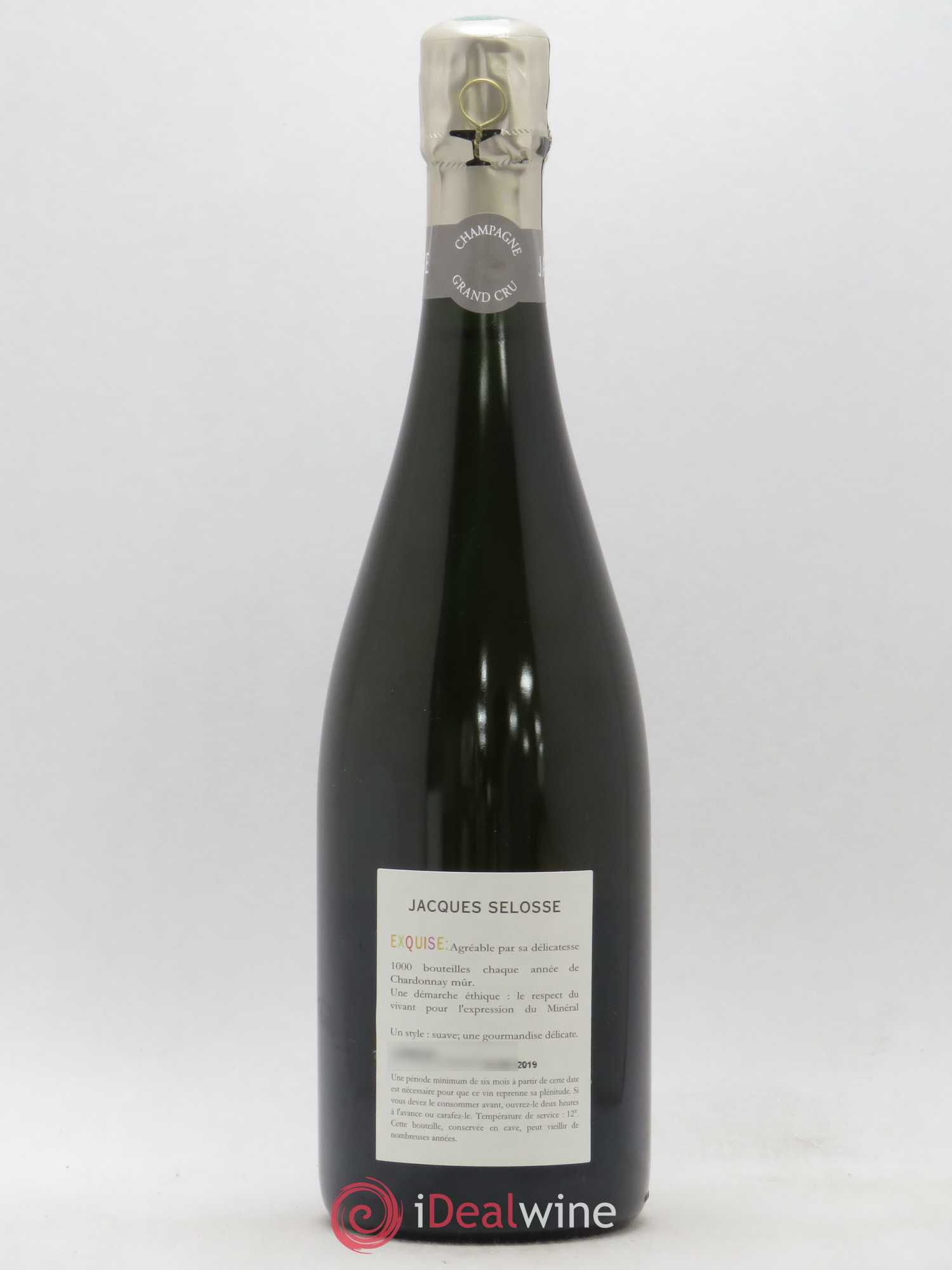 Exquise NV Jacques Selosse - Lot de 1 bouteille - 1