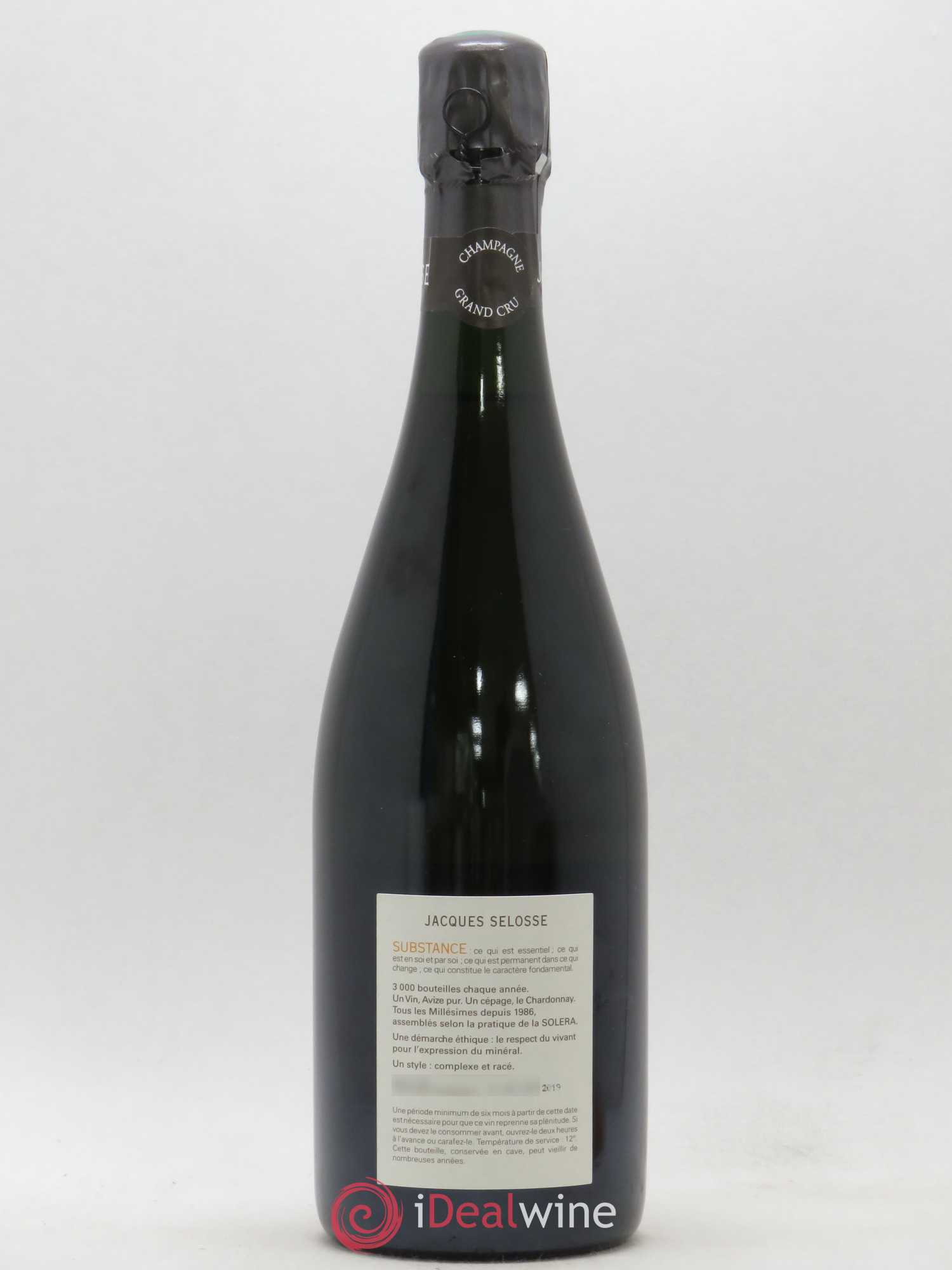Substance Jacques Selosse - Lot de 1 bouteille - 1