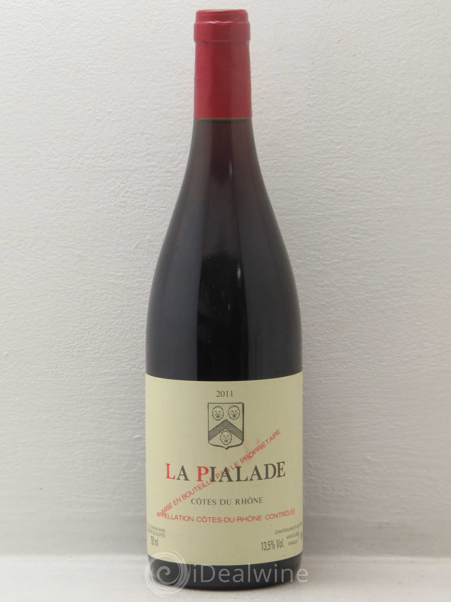 Côtes-du-Rhône La Pialade Emmanuel Reynaud 2011 - Lot de 1 bouteille - 0