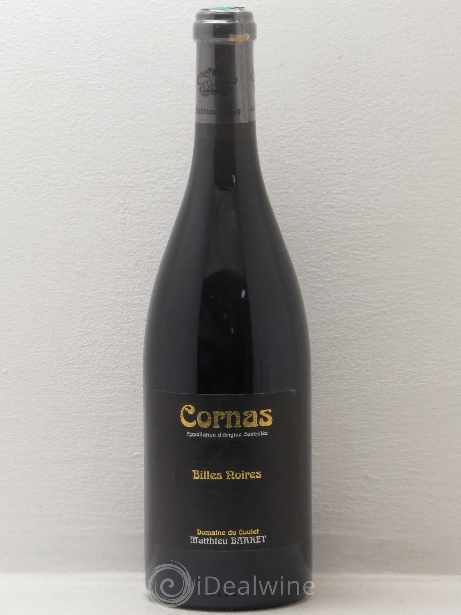 Cornas Billes Noires Matthieu Barret 2012 - Posten von 1 Flasche - 0