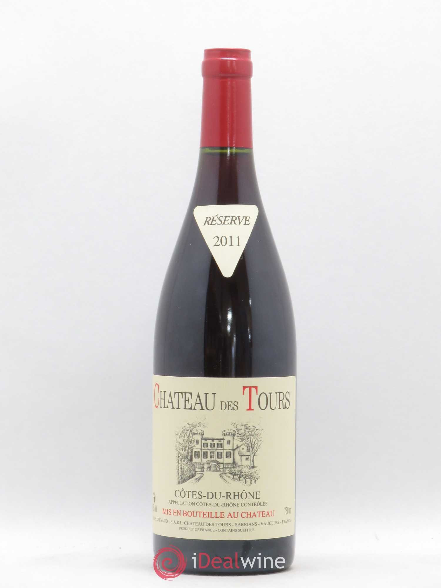Côtes-du-Rhône Château des Tours Emmanuel Reynaud 2011 - Lot de 1 bouteille - 0