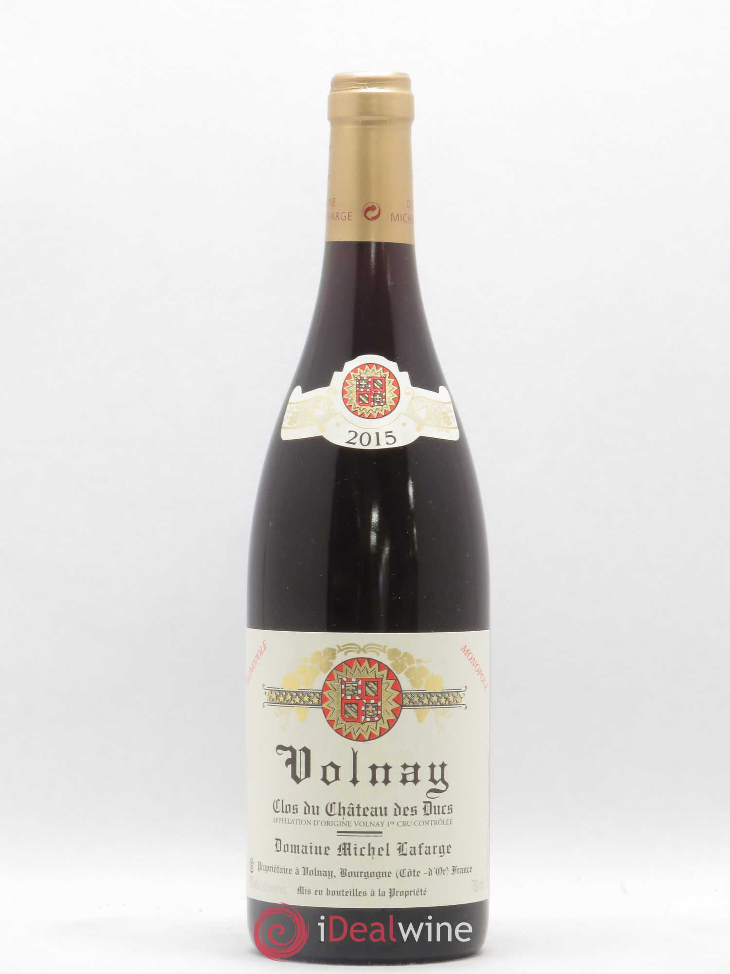 Volnay 1er Cru Clos du Château des Ducs Lafarge (Domaine) 2015 - Lot de 1 bouteille - 0