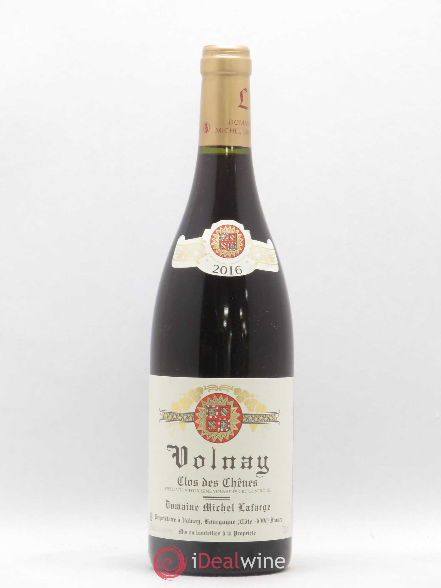 Volnay 1er Cru Clos des Chênes Lafarge (Domaine) 2016 - Lot de 1 bouteille - 0