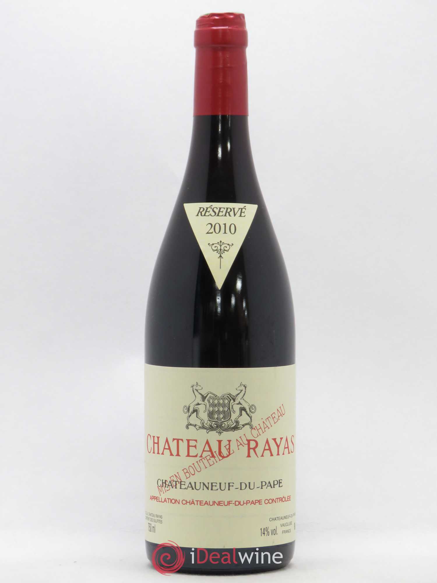 Châteauneuf-du-Pape Château Rayas Emmanuel Reynaud 2010 - Lot de 1 bouteille - 0