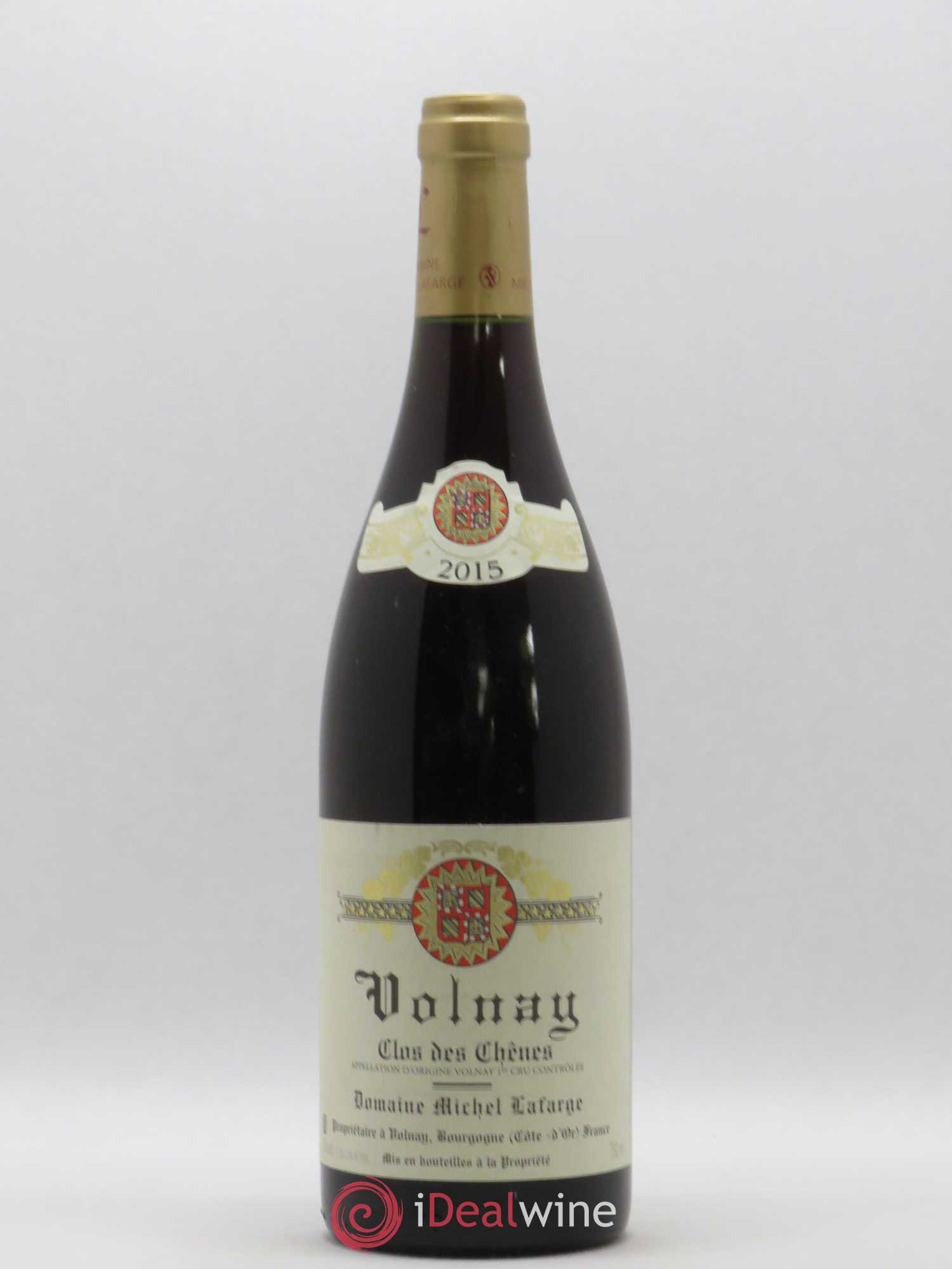 Volnay 1er Cru Clos des Chênes Lafarge (Domaine) 2015 - Lot de 1 bouteille - 0