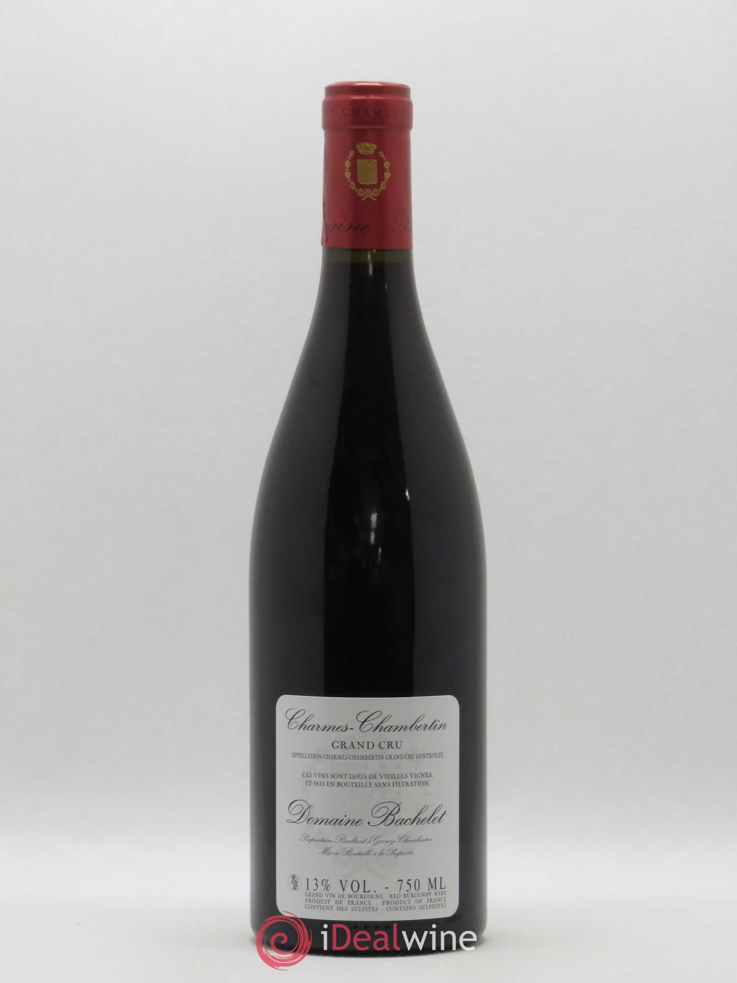 Charmes-Chambertin Grand Cru Vieilles Vignes Denis Bachelet (Domaine) 2015 - Lot de 1 bouteille - 1