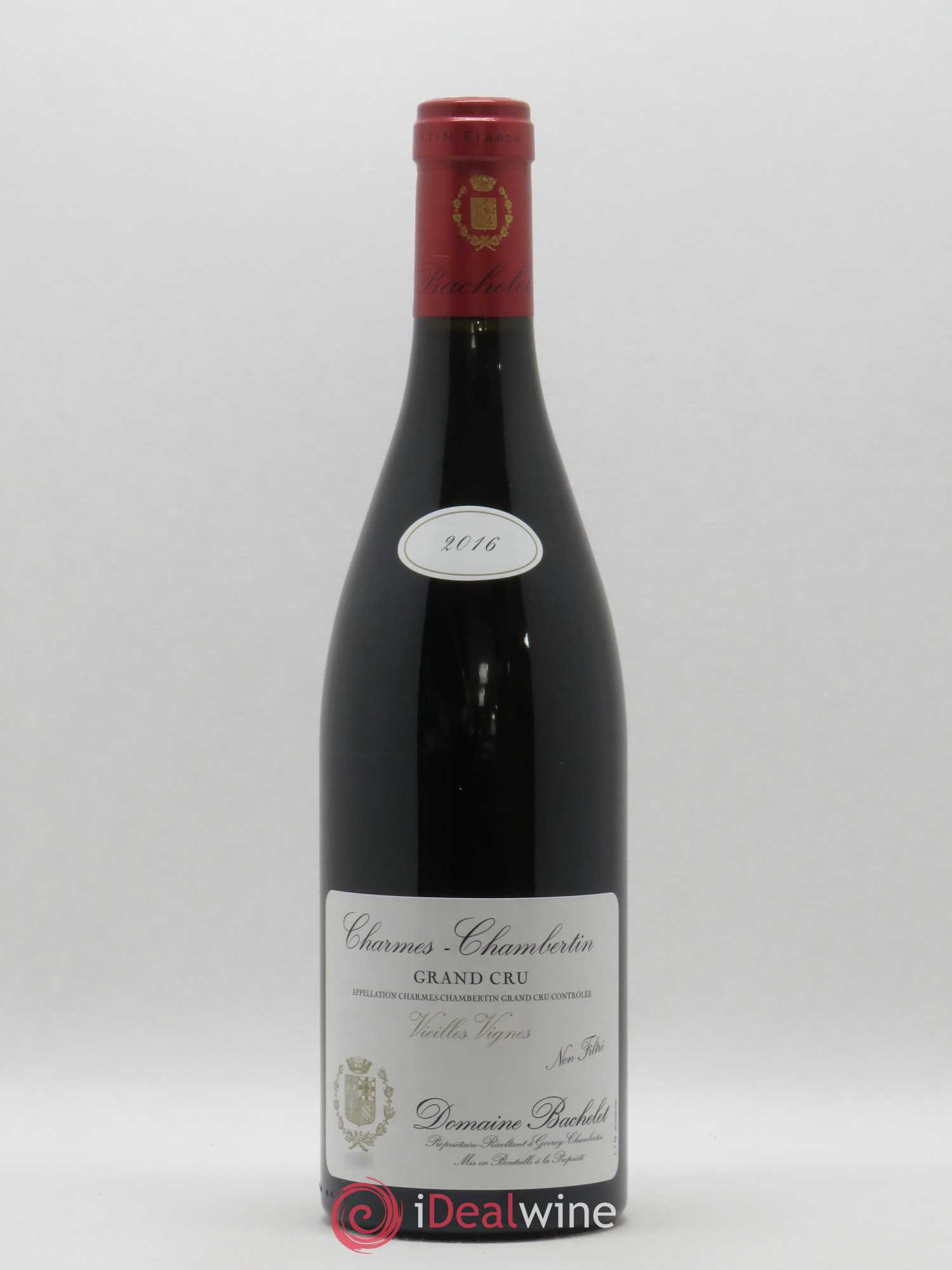 Charmes-Chambertin Grand Cru Vieilles Vignes Denis Bachelet (Domaine) 2016 - Lot de 1 bouteille - 0