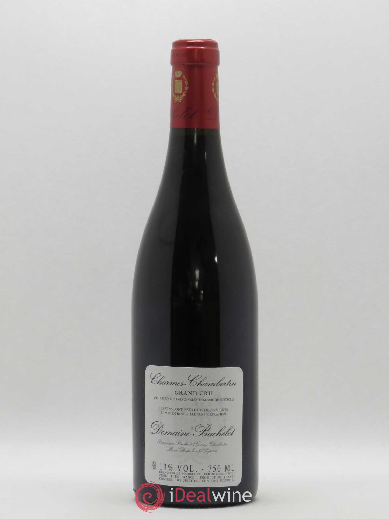 Charmes-Chambertin Grand Cru Vieilles Vignes Denis Bachelet (Domaine) 2018 - Lot de 1 bouteille - 1