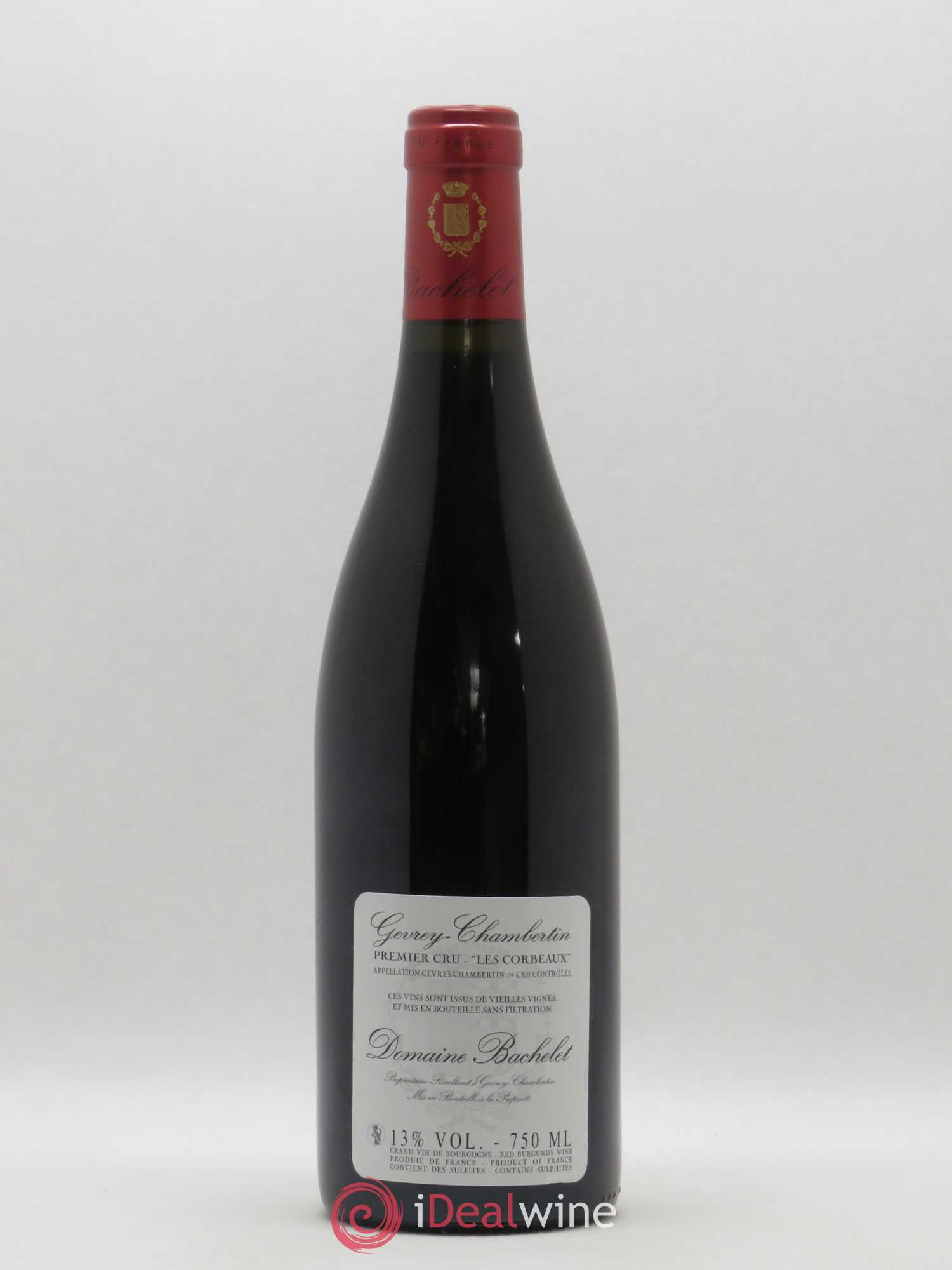 Gevrey-Chambertin 1er Cru Les Corbeaux Vieilles Vignes Denis Bachelet (Domaine) 2018 - Lot de 1 bouteille - 1