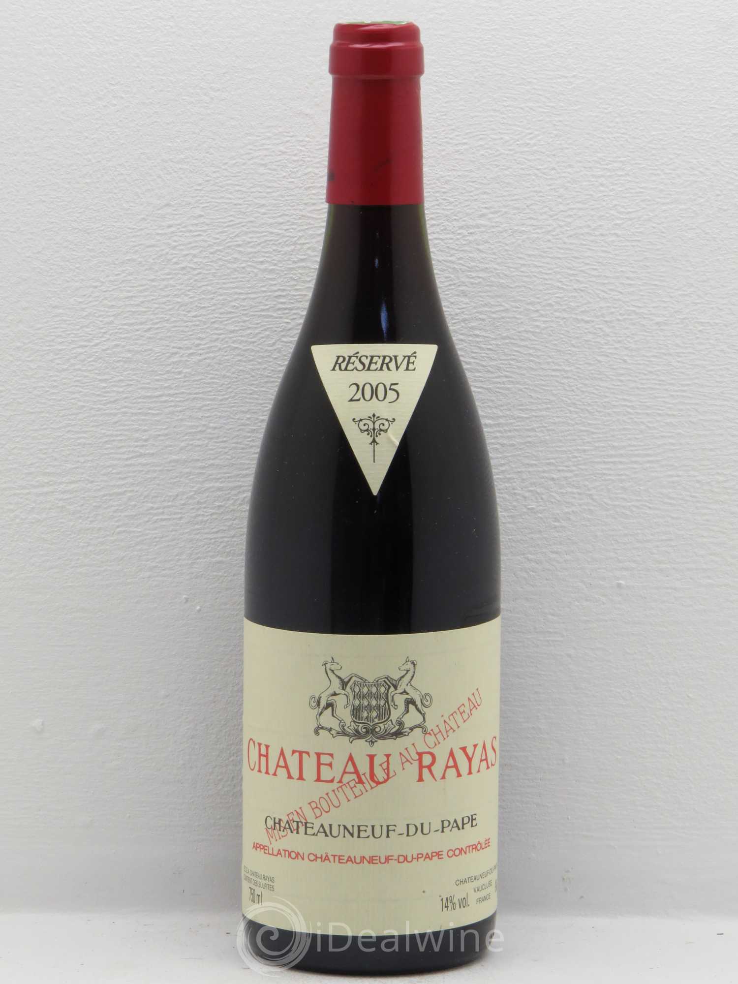 Châteauneuf-du-Pape Château Rayas Emmanuel Reynaud 2005 - Lot de 1 bouteille - 0