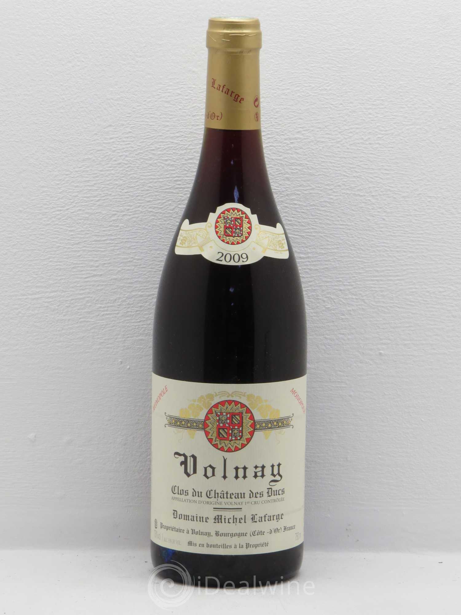 Volnay 1er Cru Clos des Ducs Lafarge (Domaine) 2009 - Lot de 1 bouteille - 0
