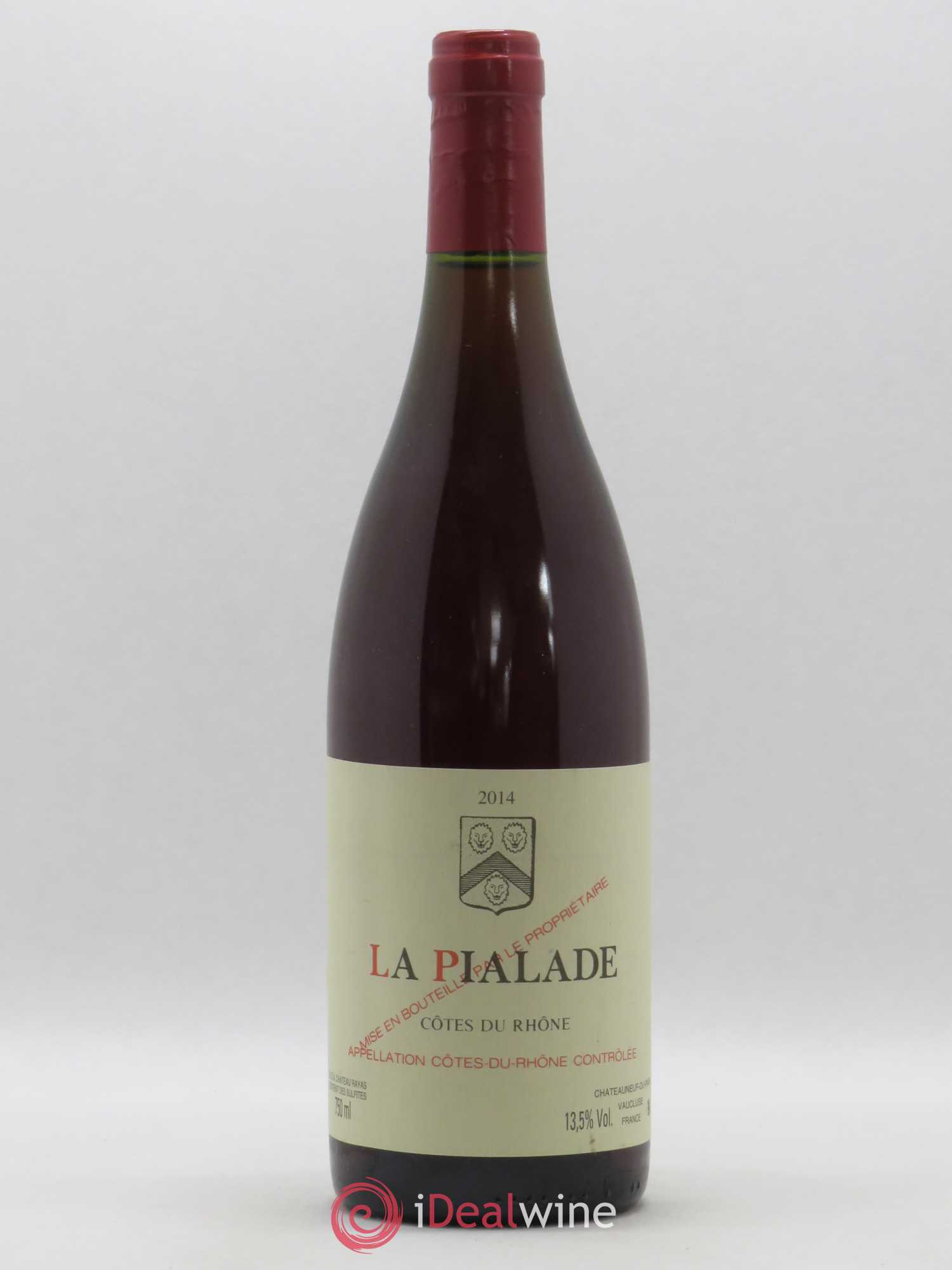 Côtes-du-Rhône La Pialade Emmanuel Reynaud 2014 - Lot de 1 bouteille - 0