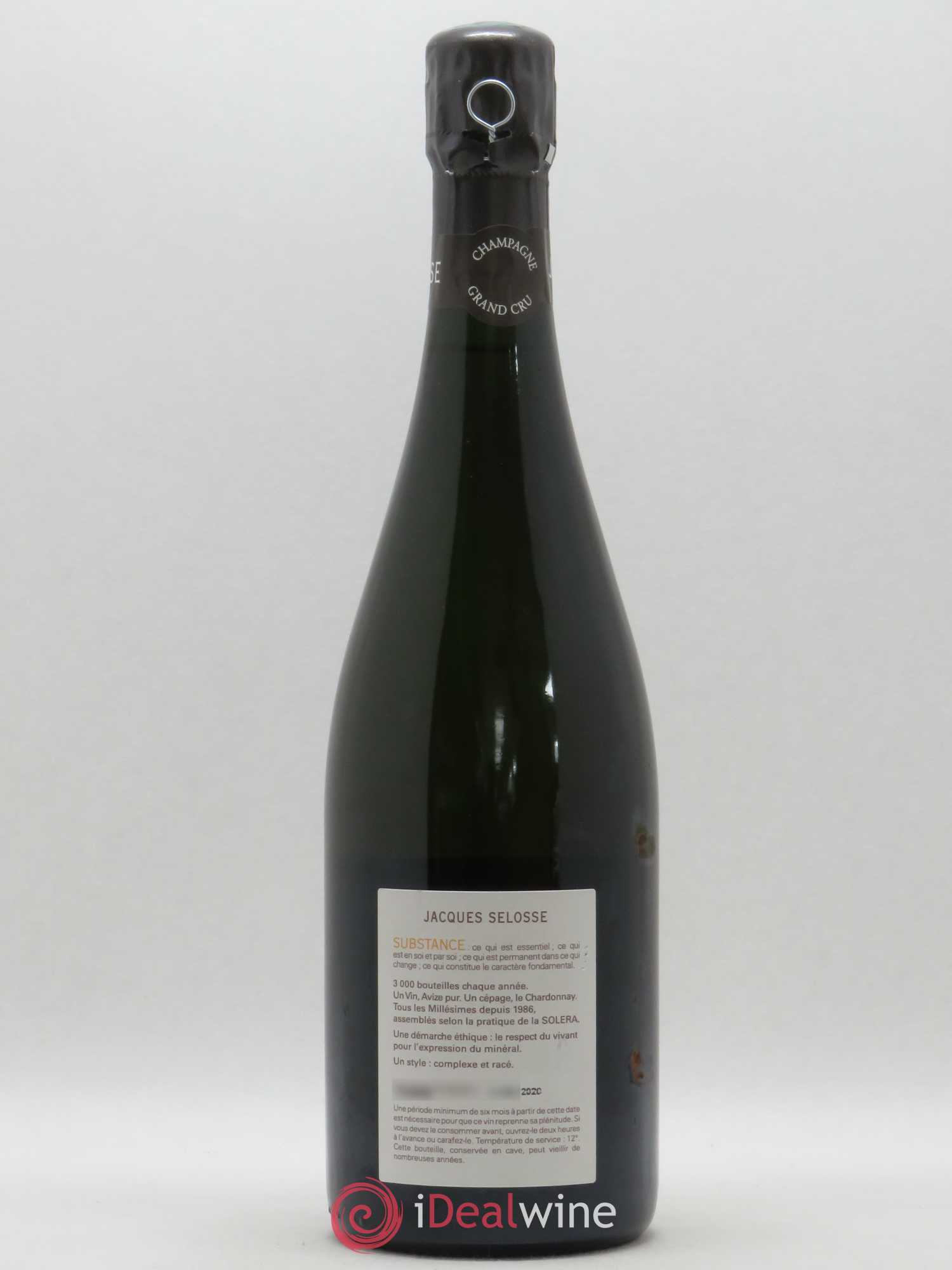 Substance Jacques Selosse - Lot de 1 bouteille - 1