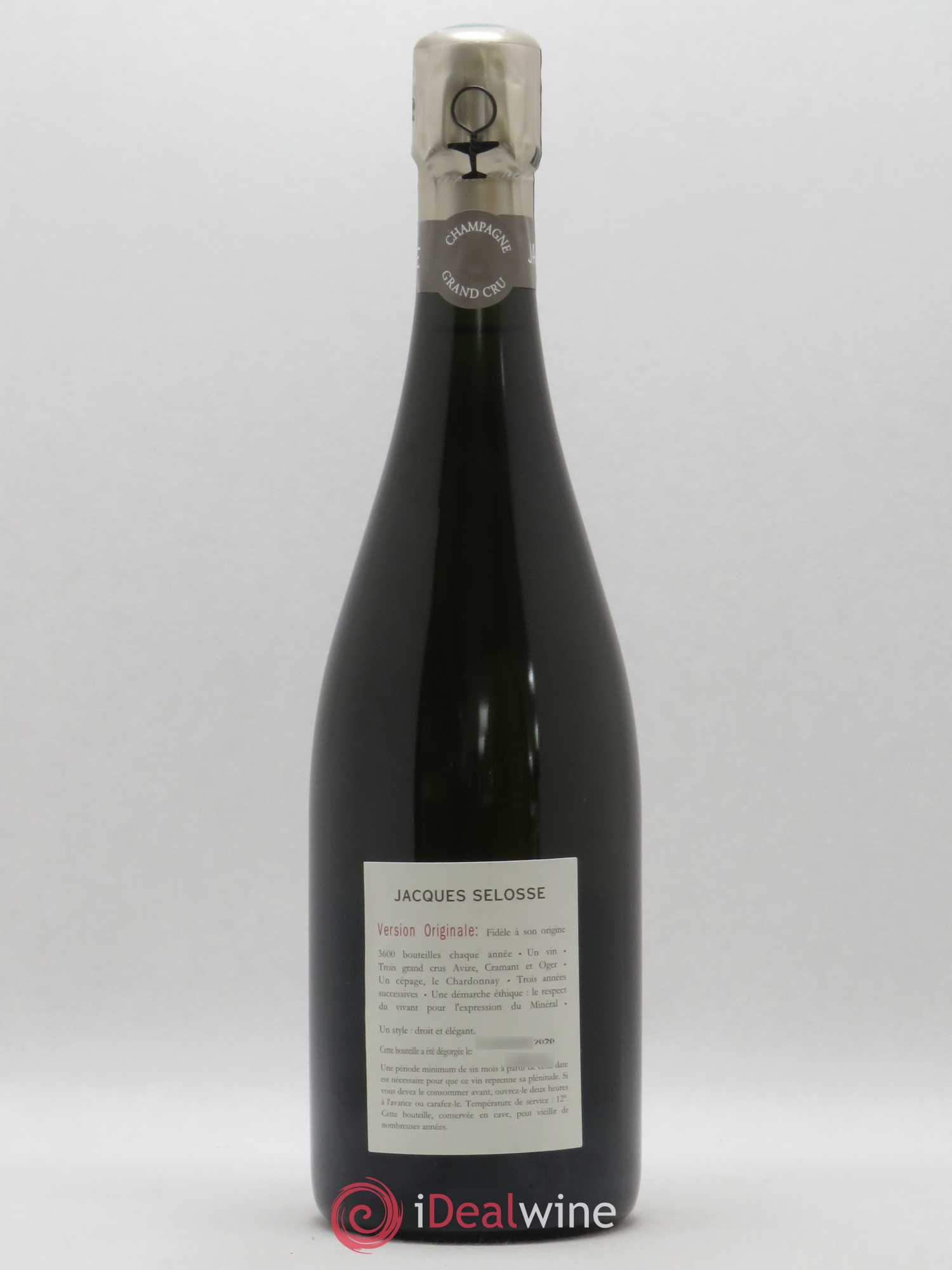 Version Originale Jacques Selosse - Lot de 1 bouteille - 1