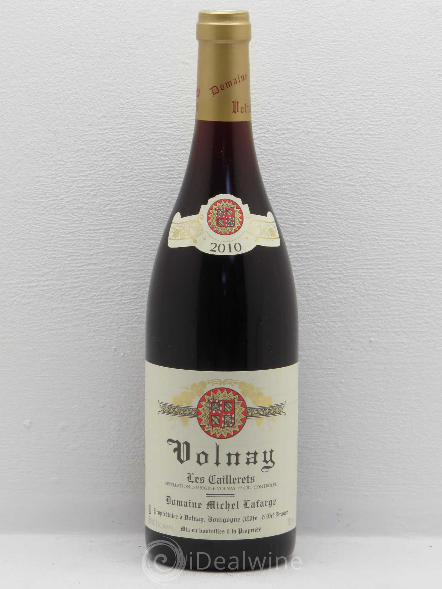 Volnay 1er Cru Les Caillerets Lafarge (Domaine) 2010 - Lot de 1 bouteille - 0