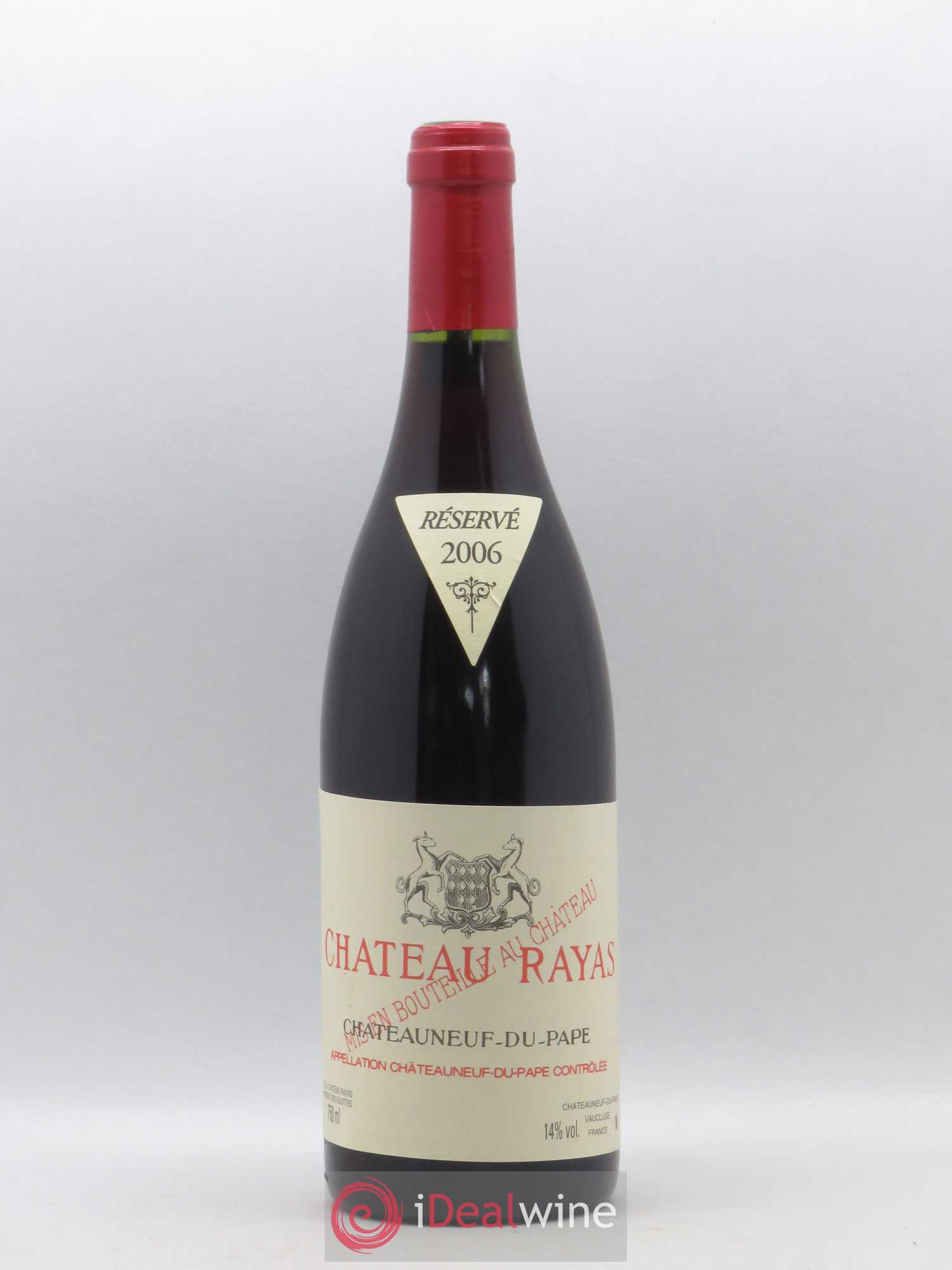 Châteauneuf-du-Pape Château Rayas Emmanuel Reynaud 2006 - Lot de 1 bouteille - 0