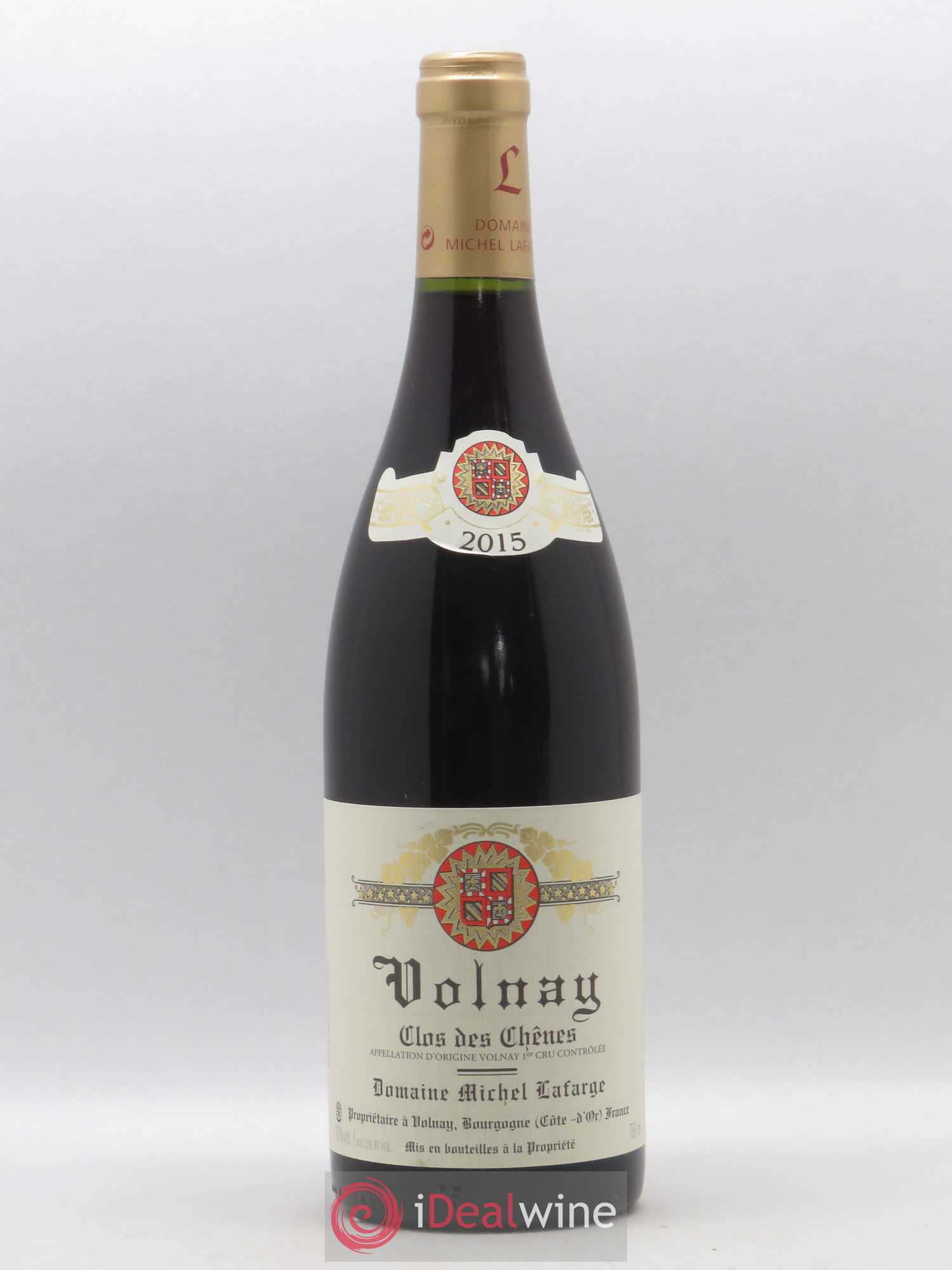 Volnay 1er Cru Clos des Chênes Lafarge (Domaine) 2015 - Lot de 1 bouteille - 0