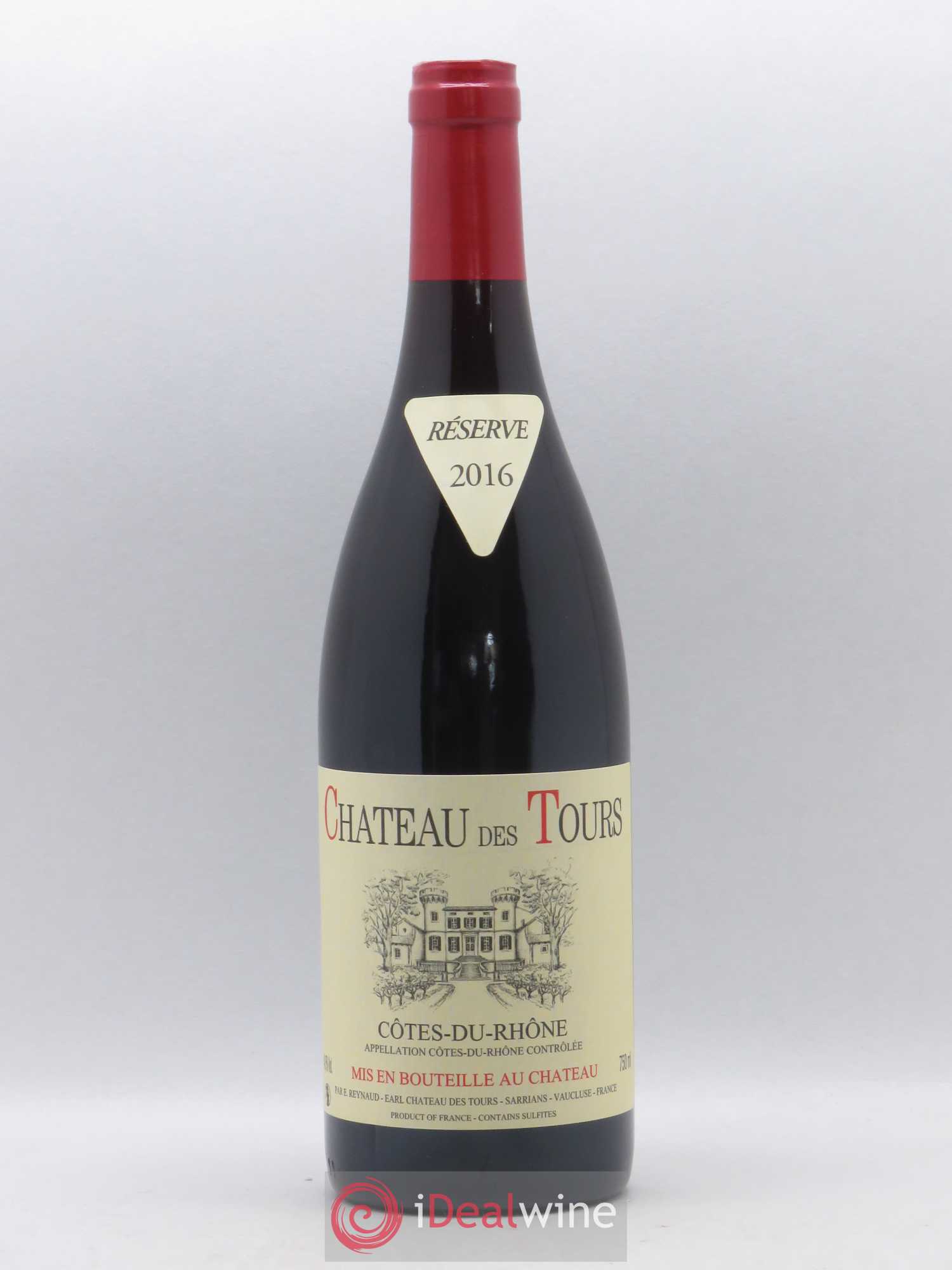 Côtes-du-Rhône Château des Tours Emmanuel Reynaud 2016 - Lot de 1 bouteille - 0