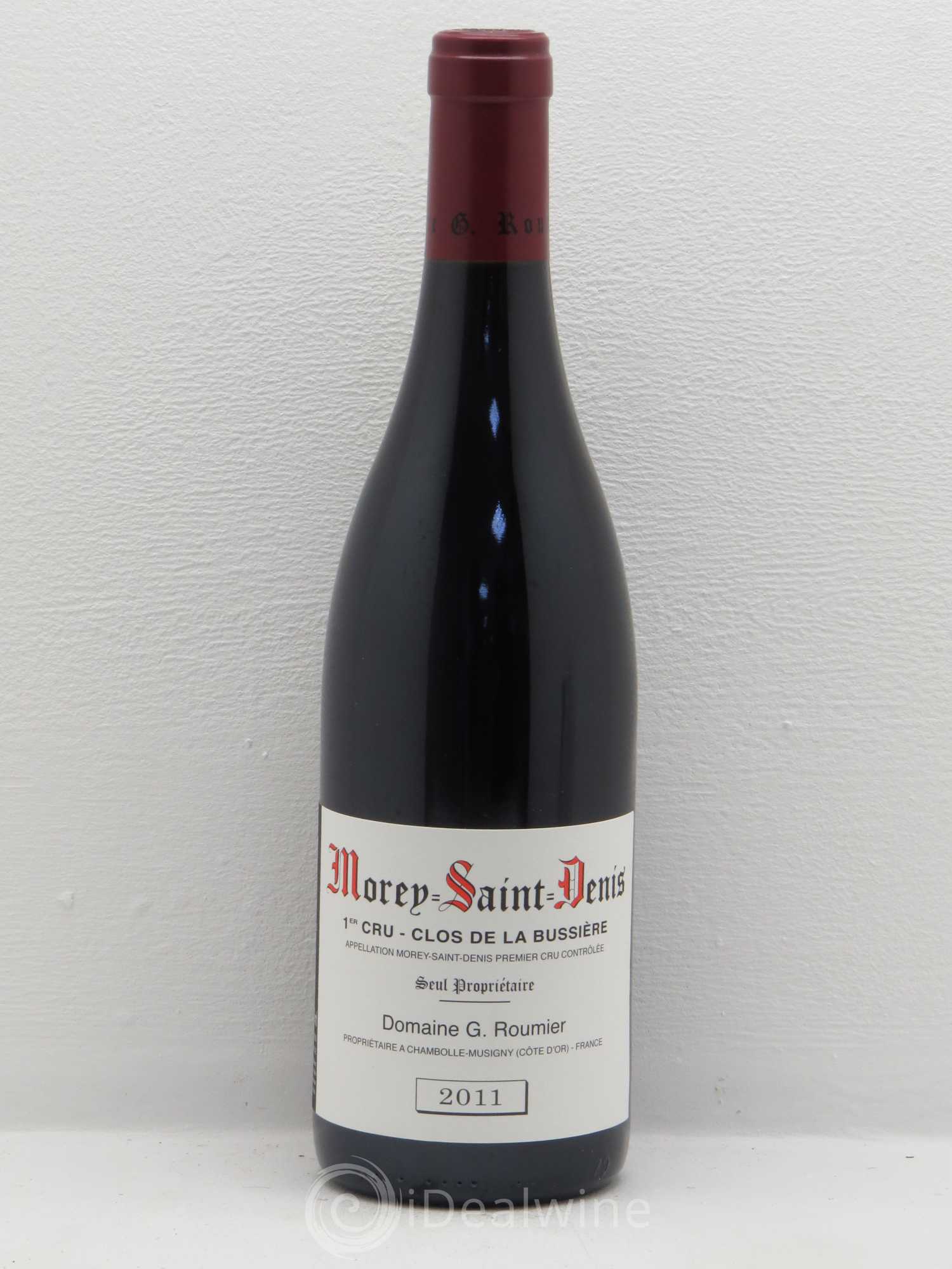 Morey-Saint-Denis 1er Cru Clos de la Bussière Georges Roumier (Domaine) 2011 - Lot de 1 bouteille - 0