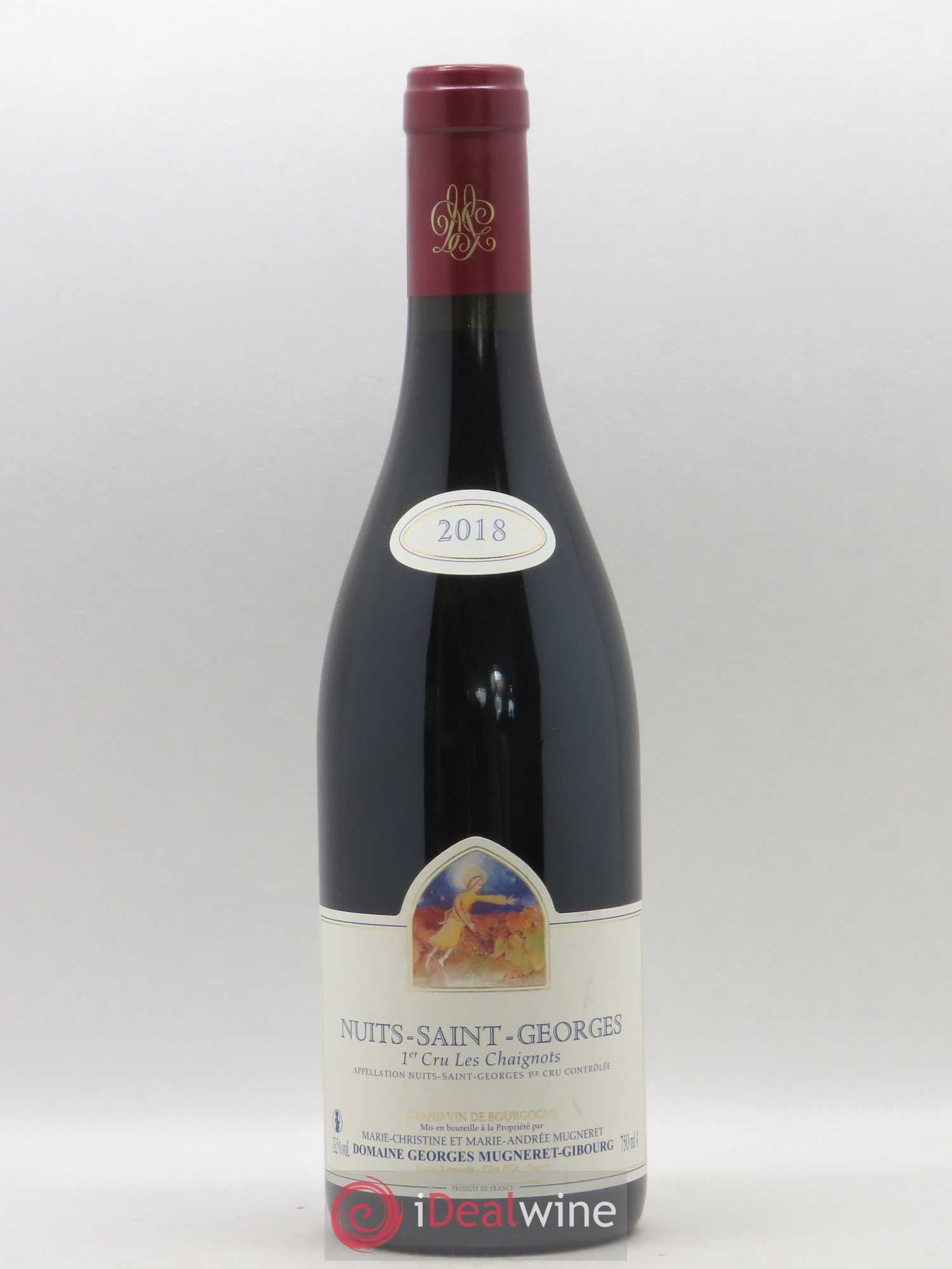Nuits-Saint-Georges 1er Cru Les Chaignots Mugneret-Gibourg (Domaine) 2018 - Lot de 1 bouteille - 0